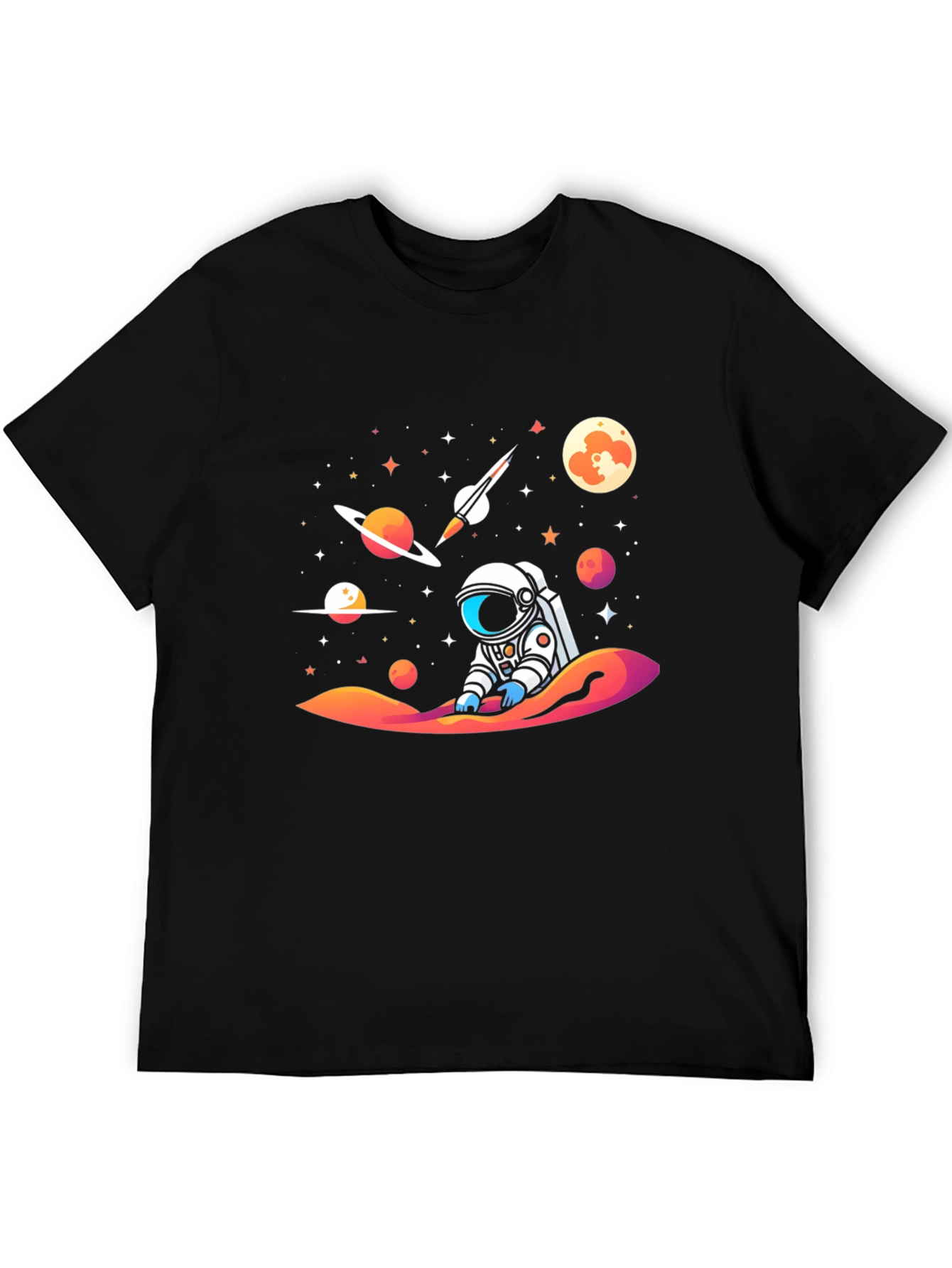 Cosmic Astronaut T-Shirt - Galaxy Space Adventure Tee
