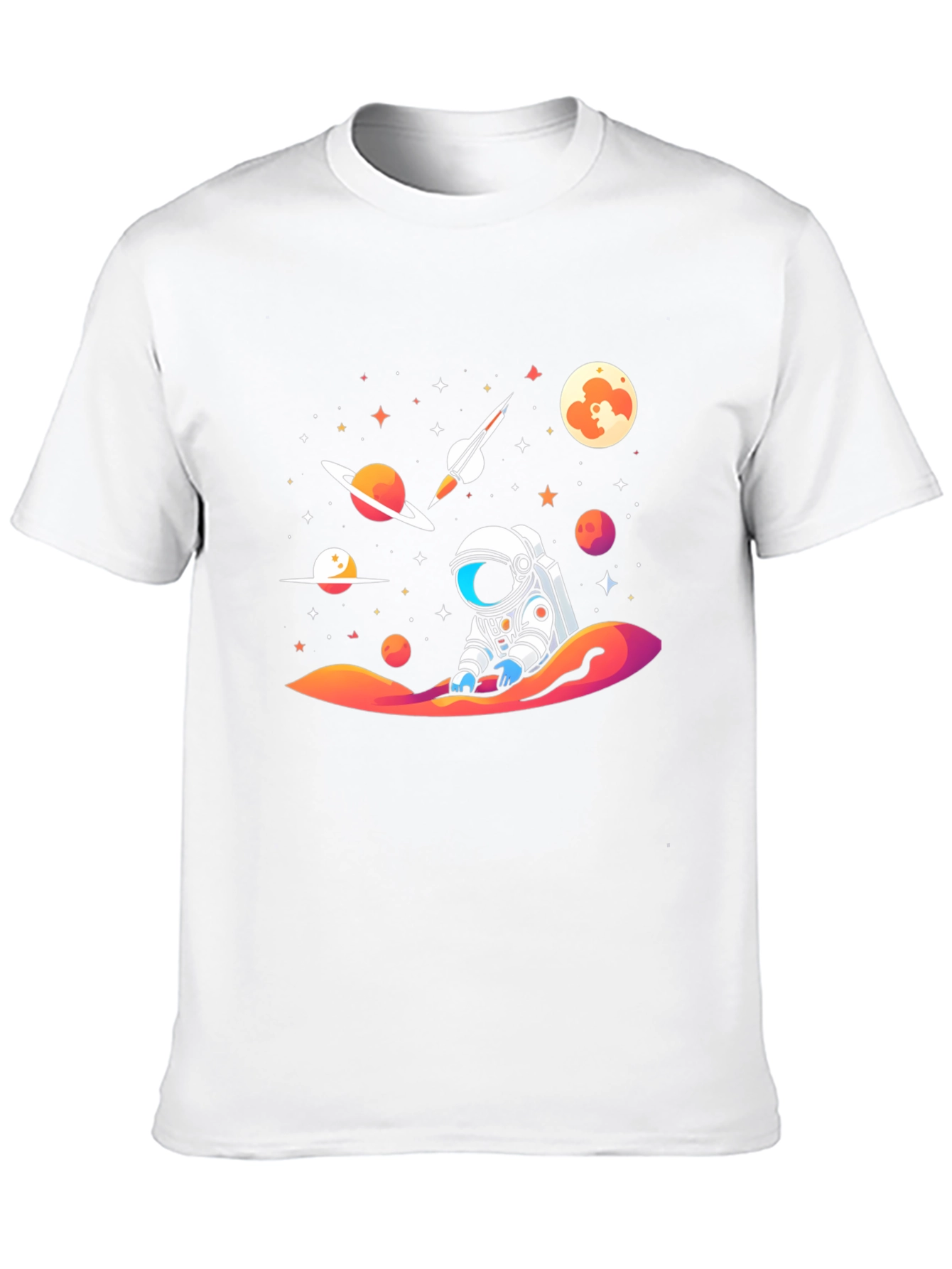 Cosmic Astronaut T-Shirt - Galaxy Space Adventure Tee