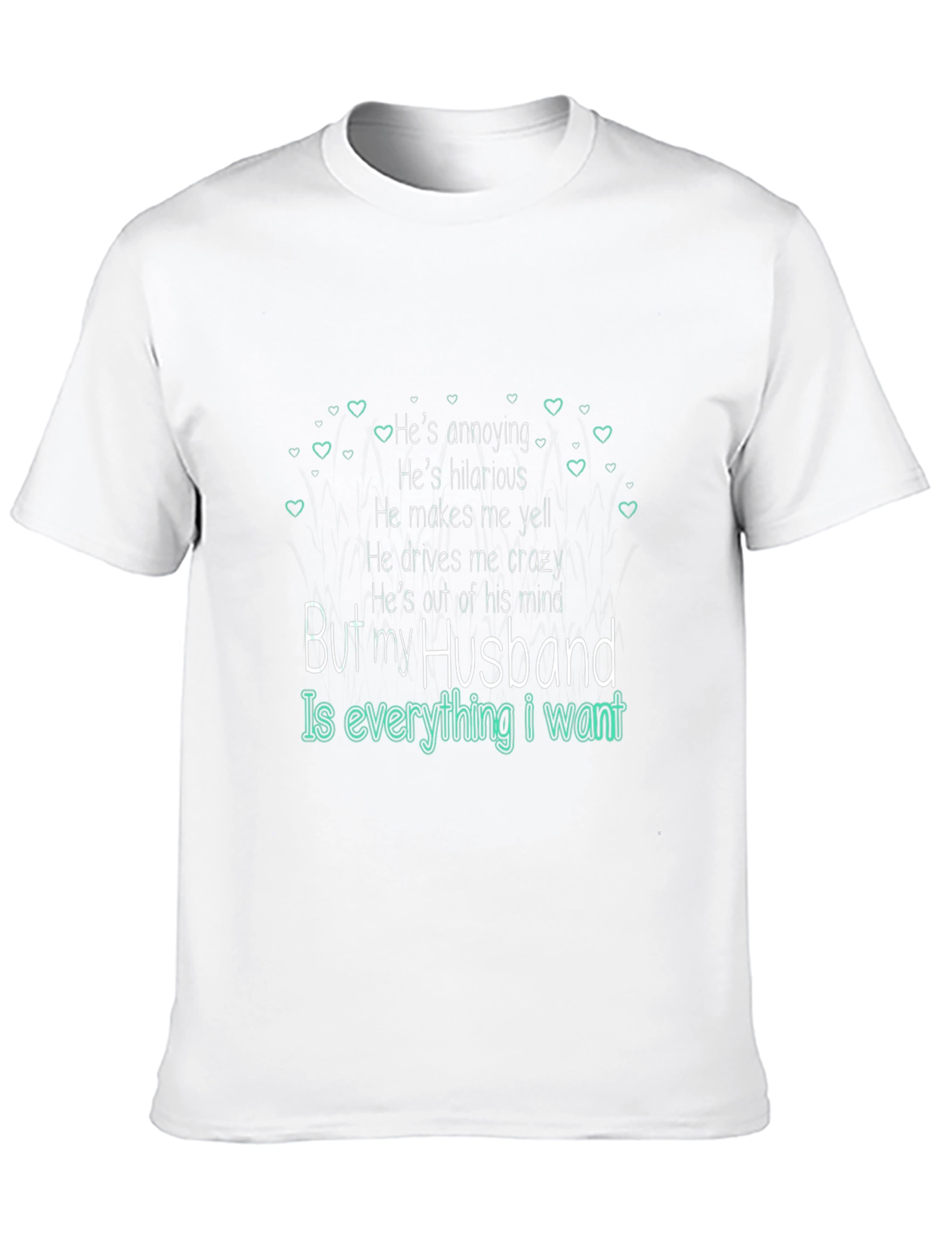 Husband Love Graphic Tee - Perfect for Wives