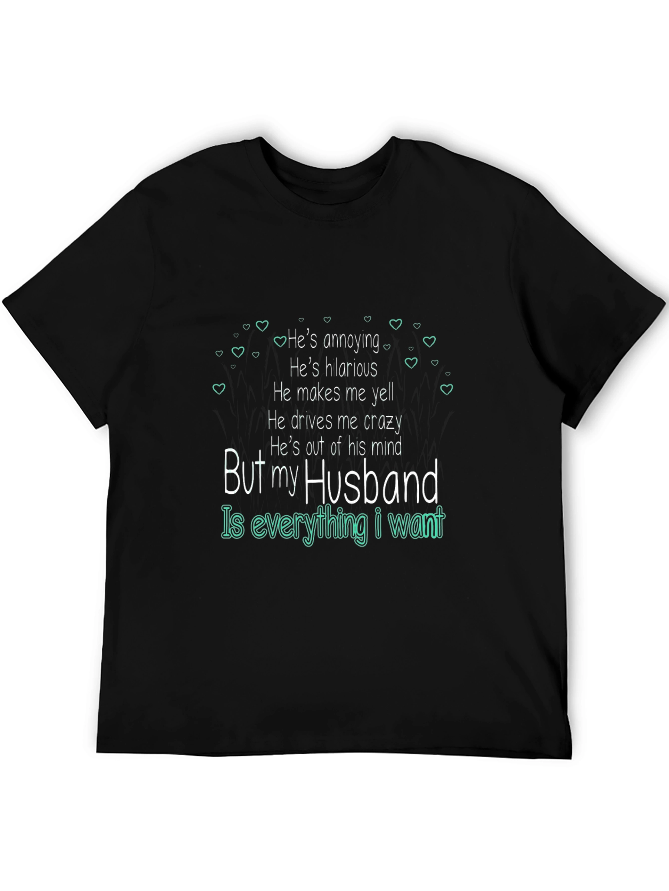 Husband Love Graphic Tee - Perfect for Wives