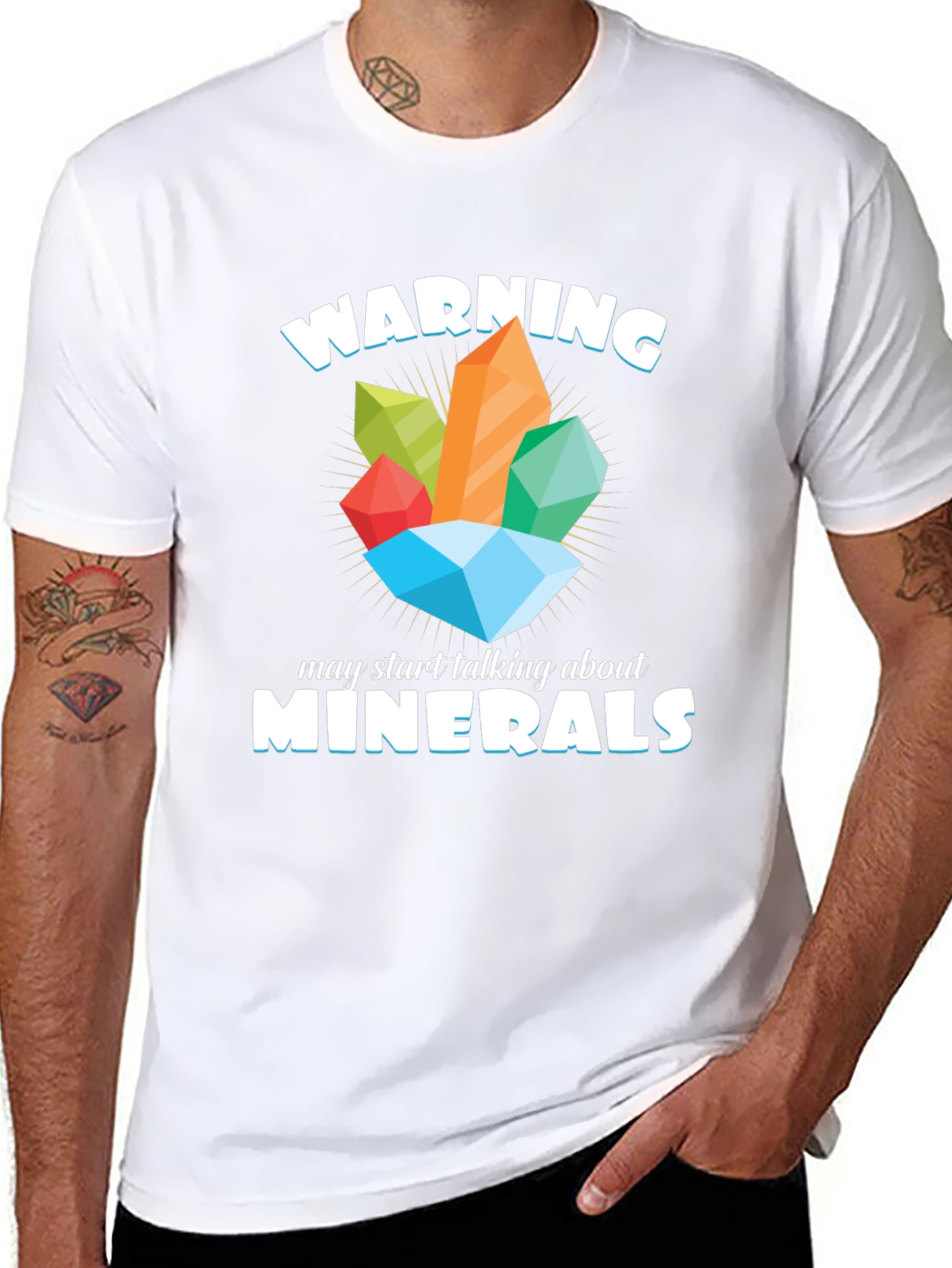 Warning May Talk About Minerals T-Shirt