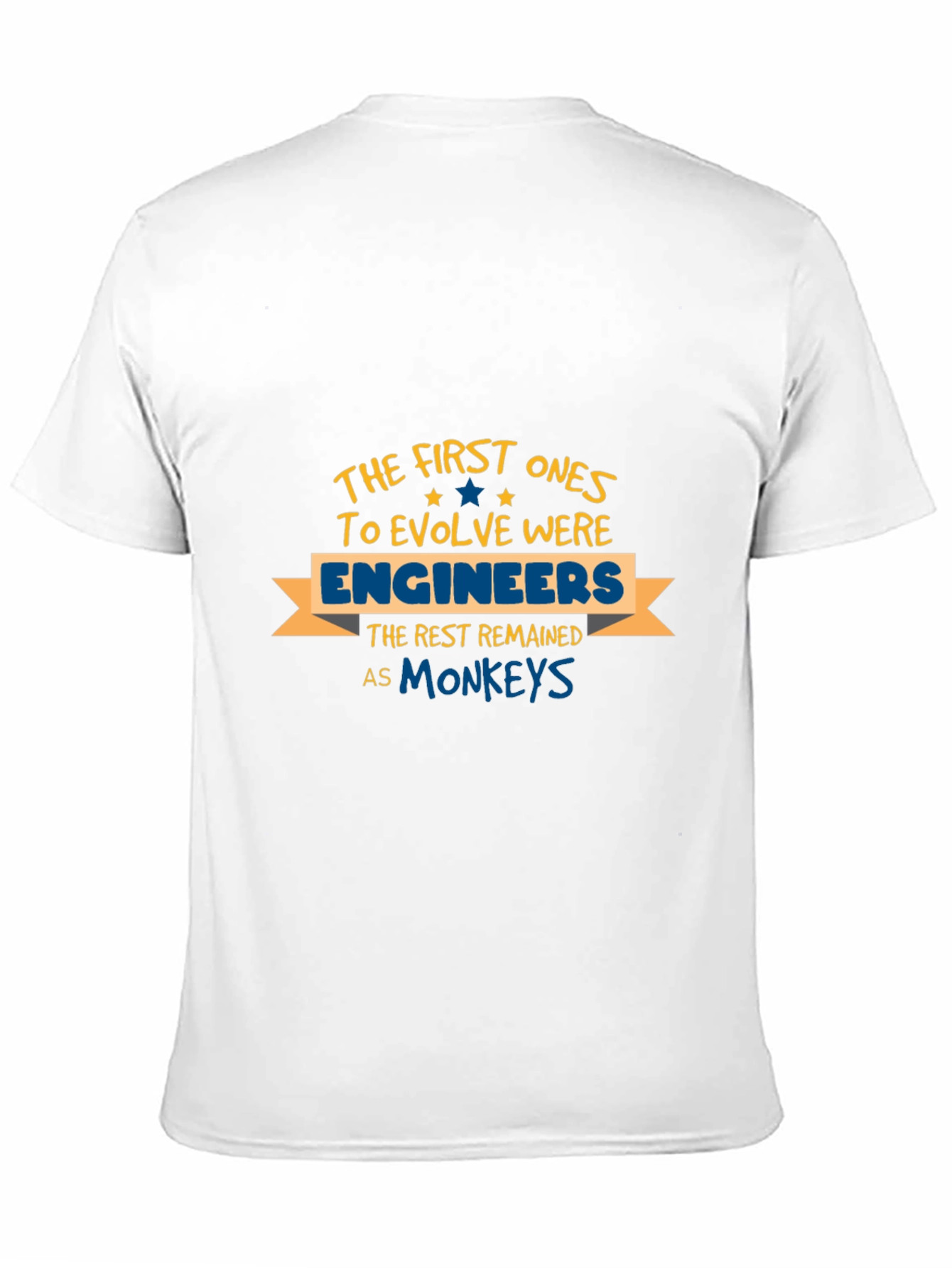 Funny Engineer Evolution Graphic T-Shirt