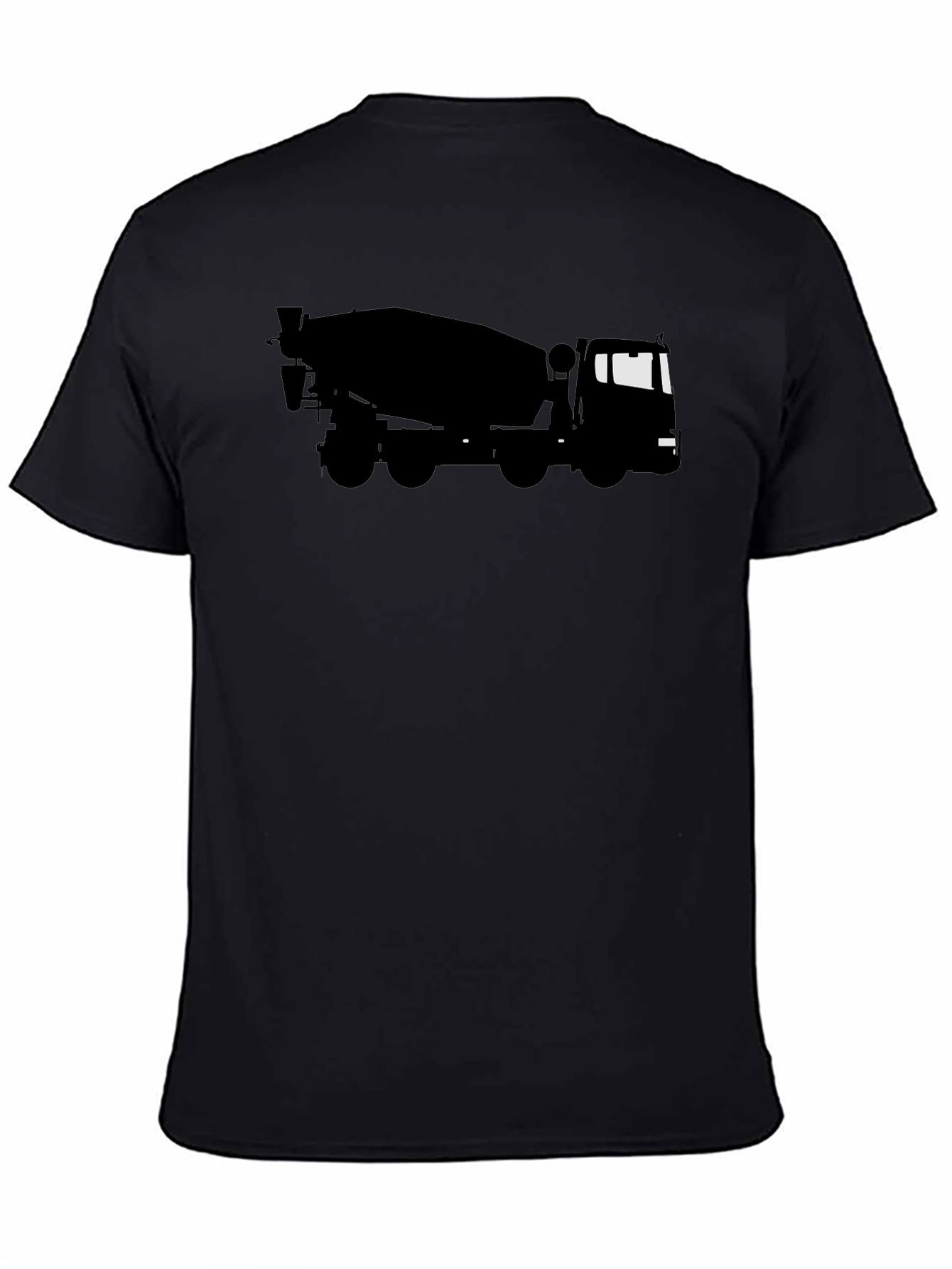 Concrete Truck Graphic Tee - Black T-Shirt
