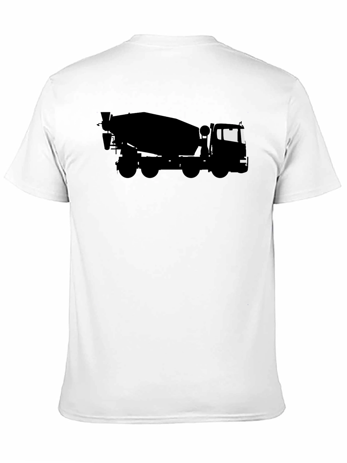 Concrete Truck Graphic Tee - Black T-Shirt