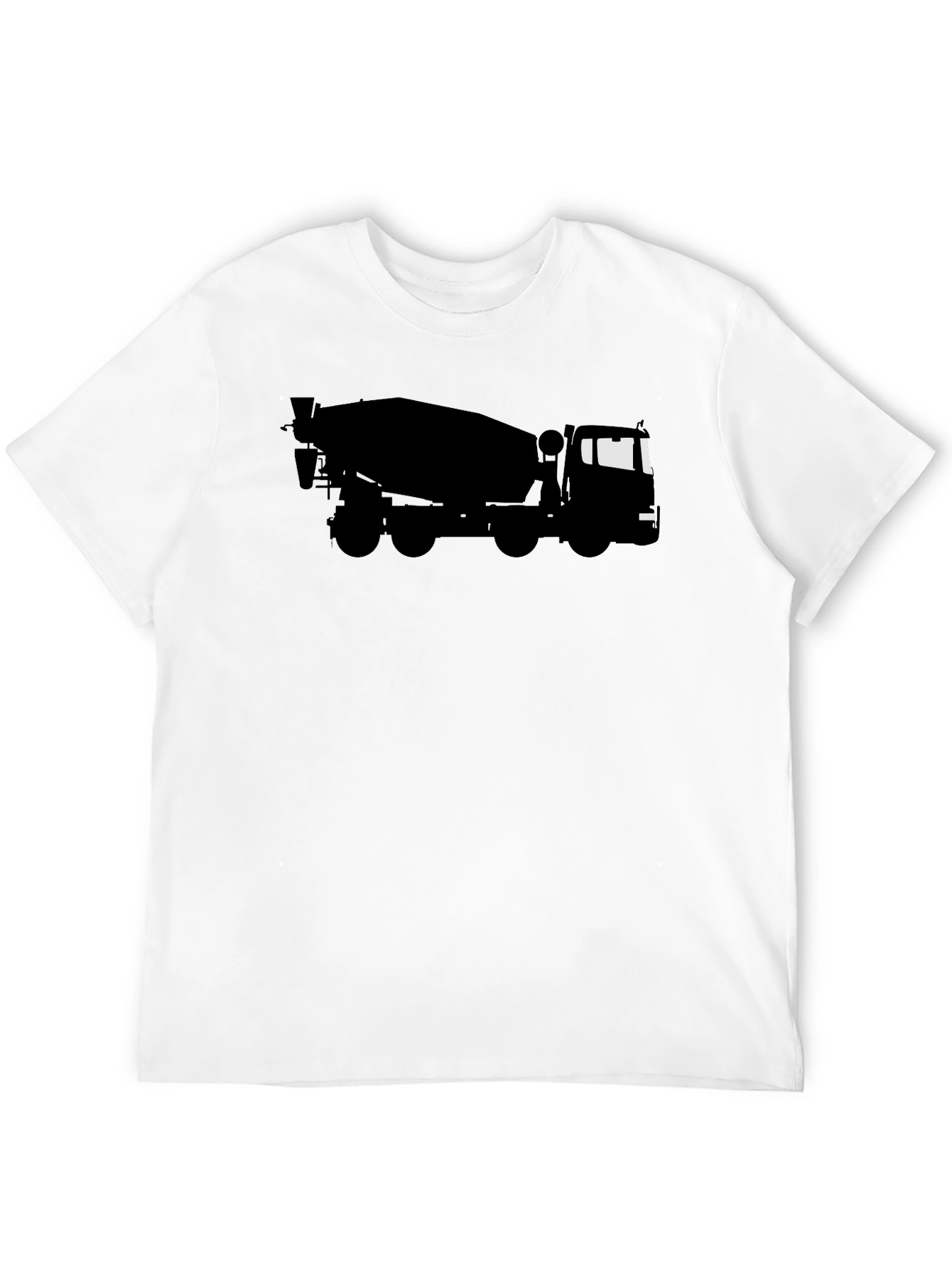 Concrete Truck Graphic Tee - Black T-Shirt
