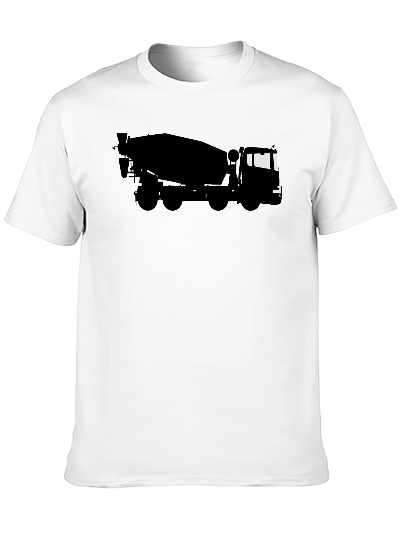 Concrete Truck Graphic Tee - Black T-Shirt