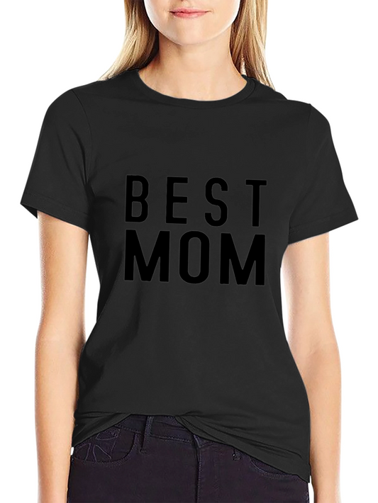 Best Mom T-Shirt - Classic Black Tee