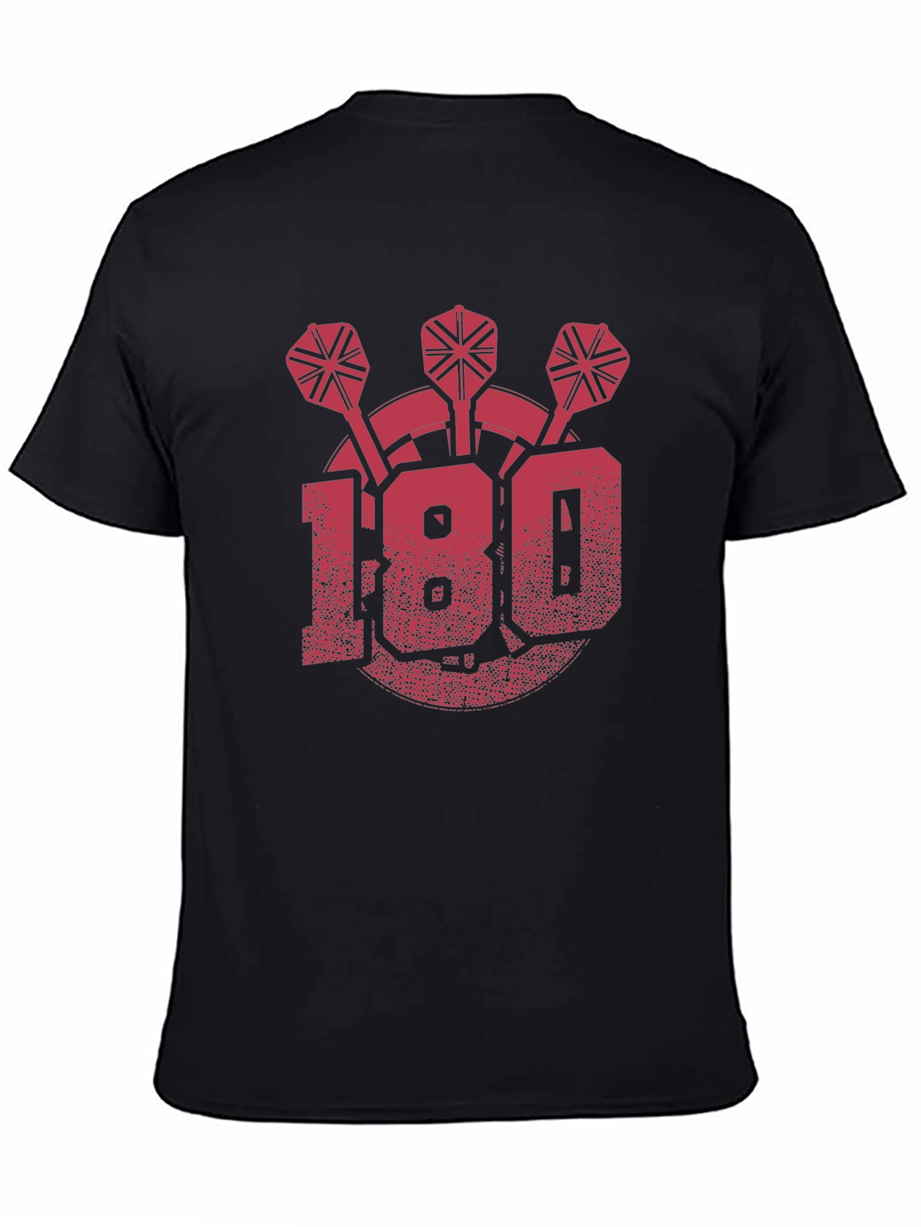 Darts 180 Graphic T-Shirt - Black