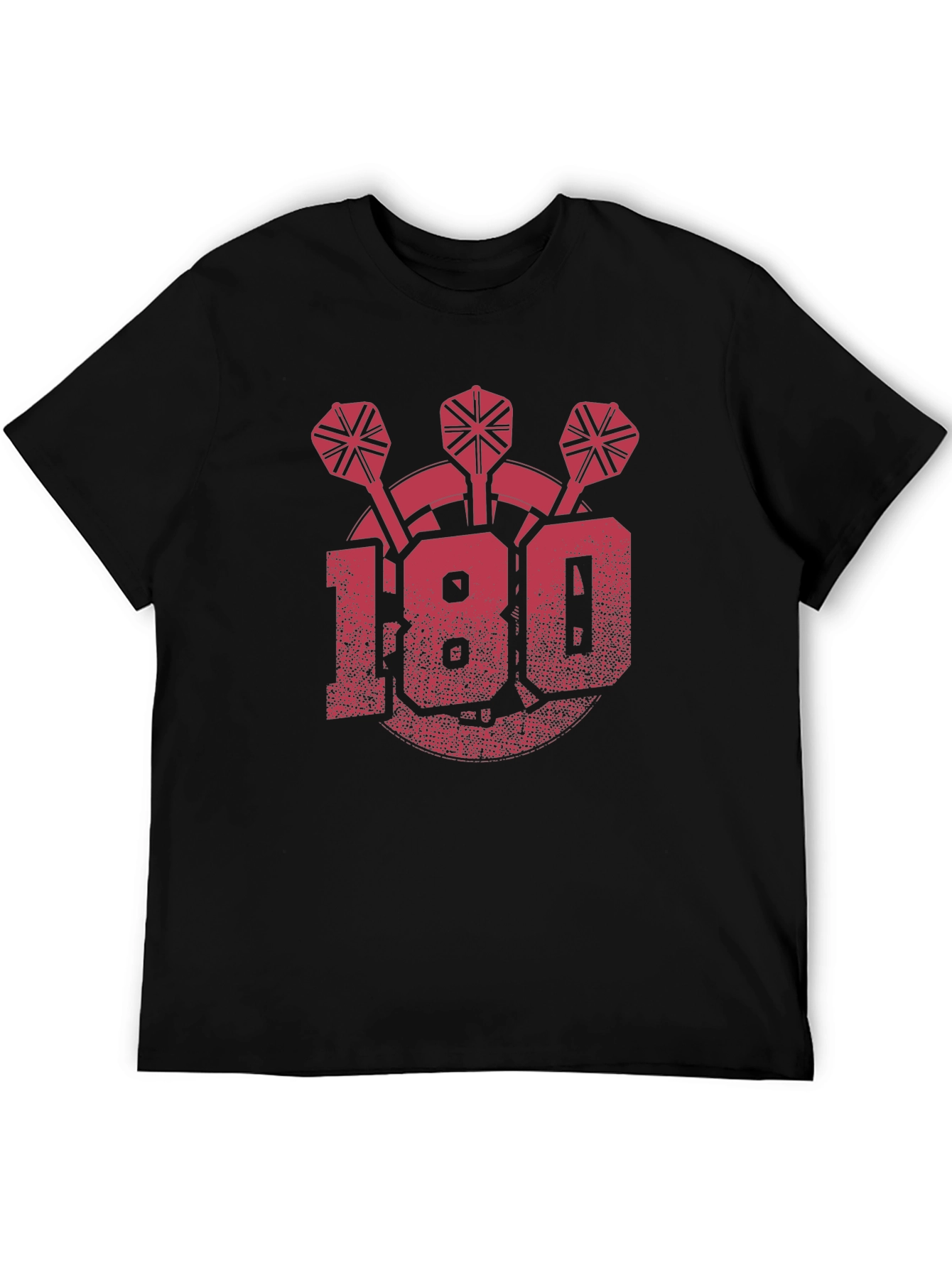 Darts 180 Graphic T-Shirt - Black