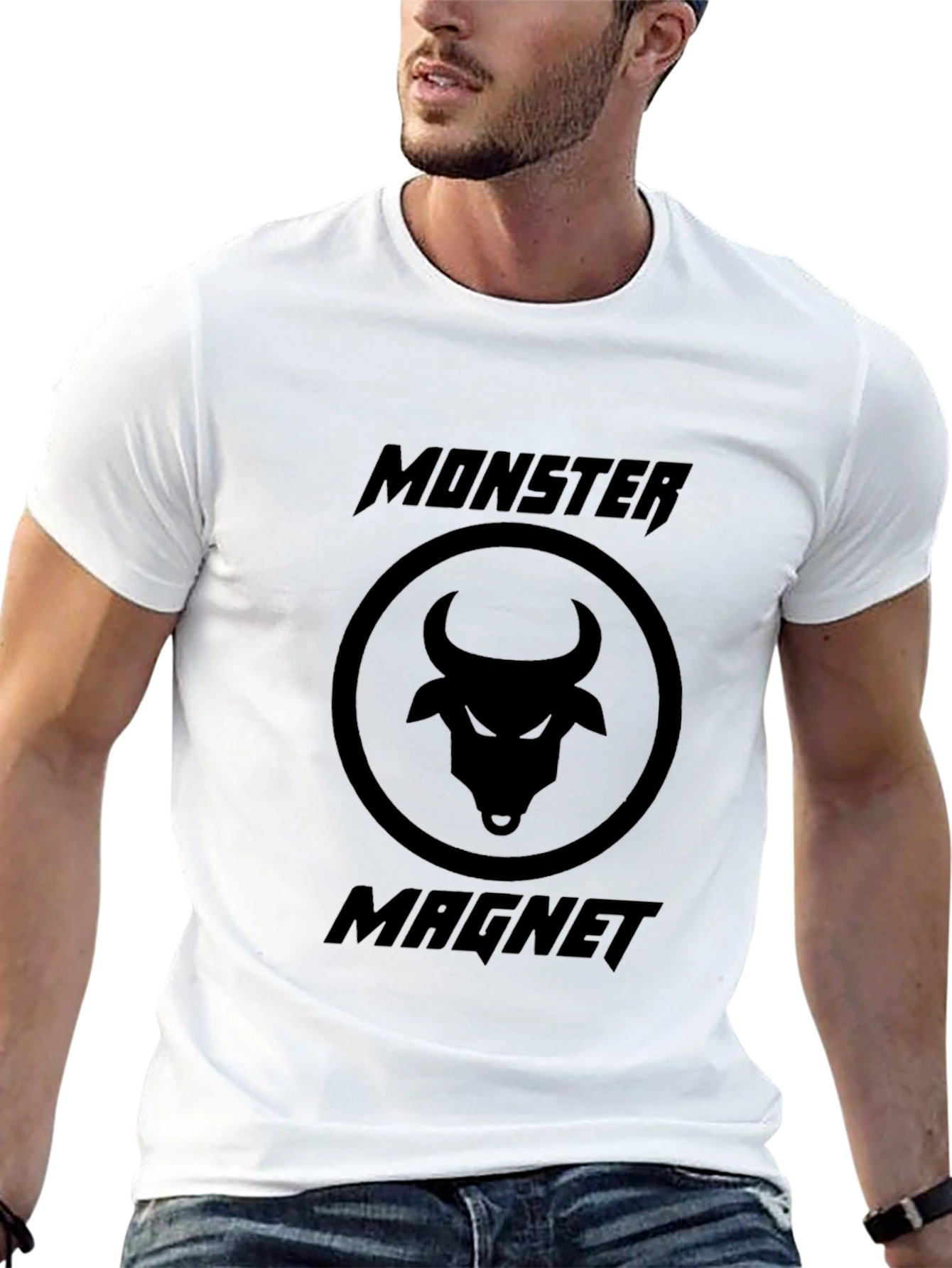 Monster Magnet Black T-Shirt - Graphic Tee