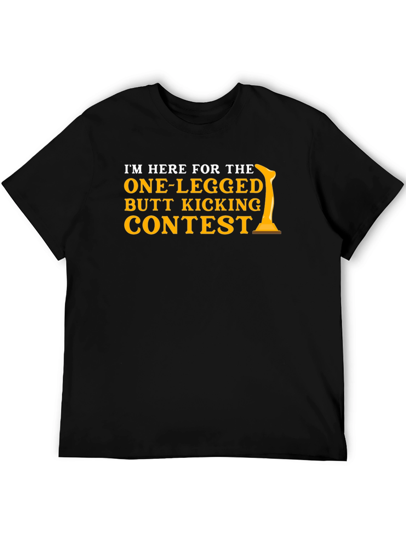 One-Legged Butt Kicking Contest T-Shirt