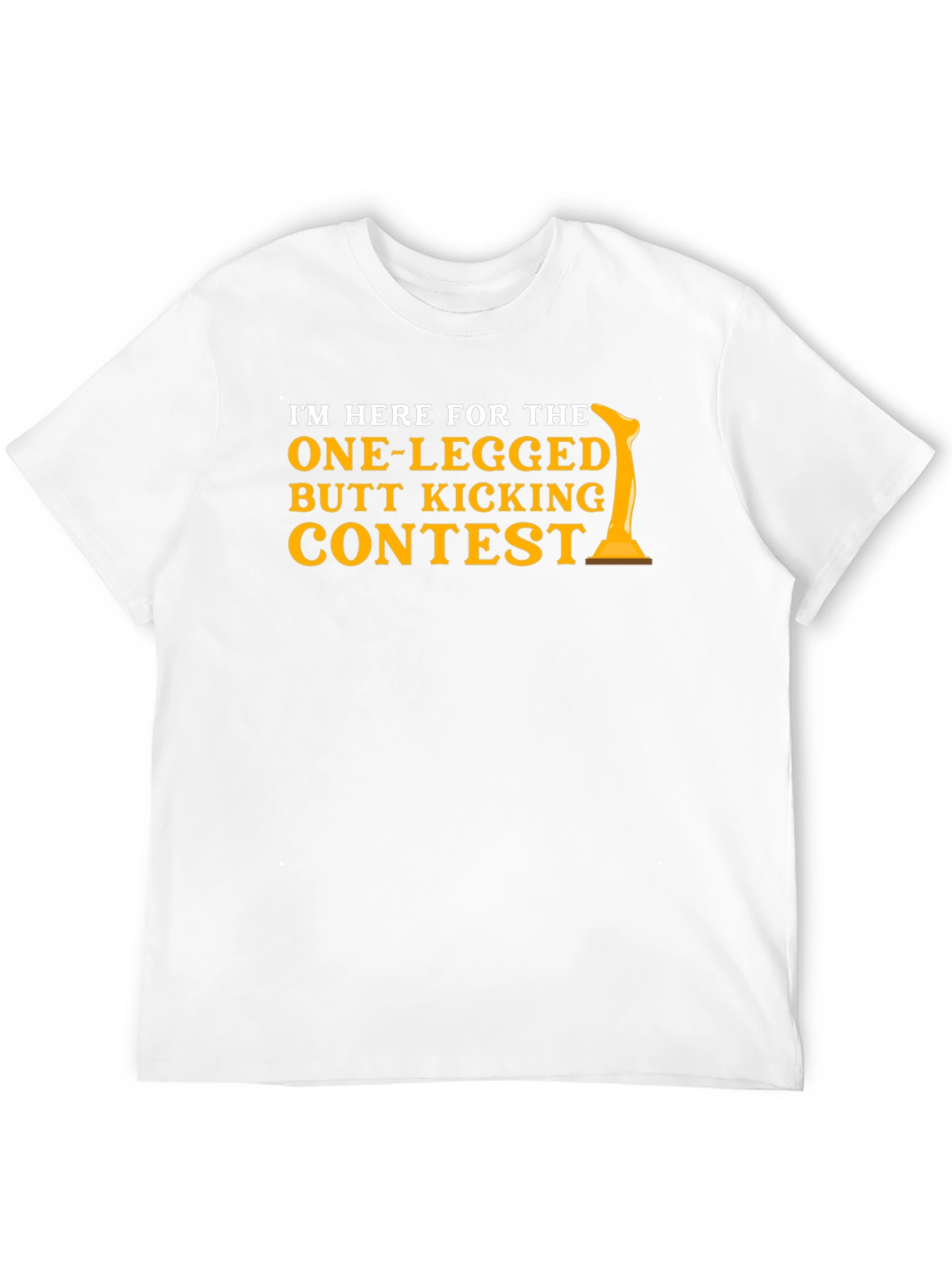 One-Legged Butt Kicking Contest T-Shirt