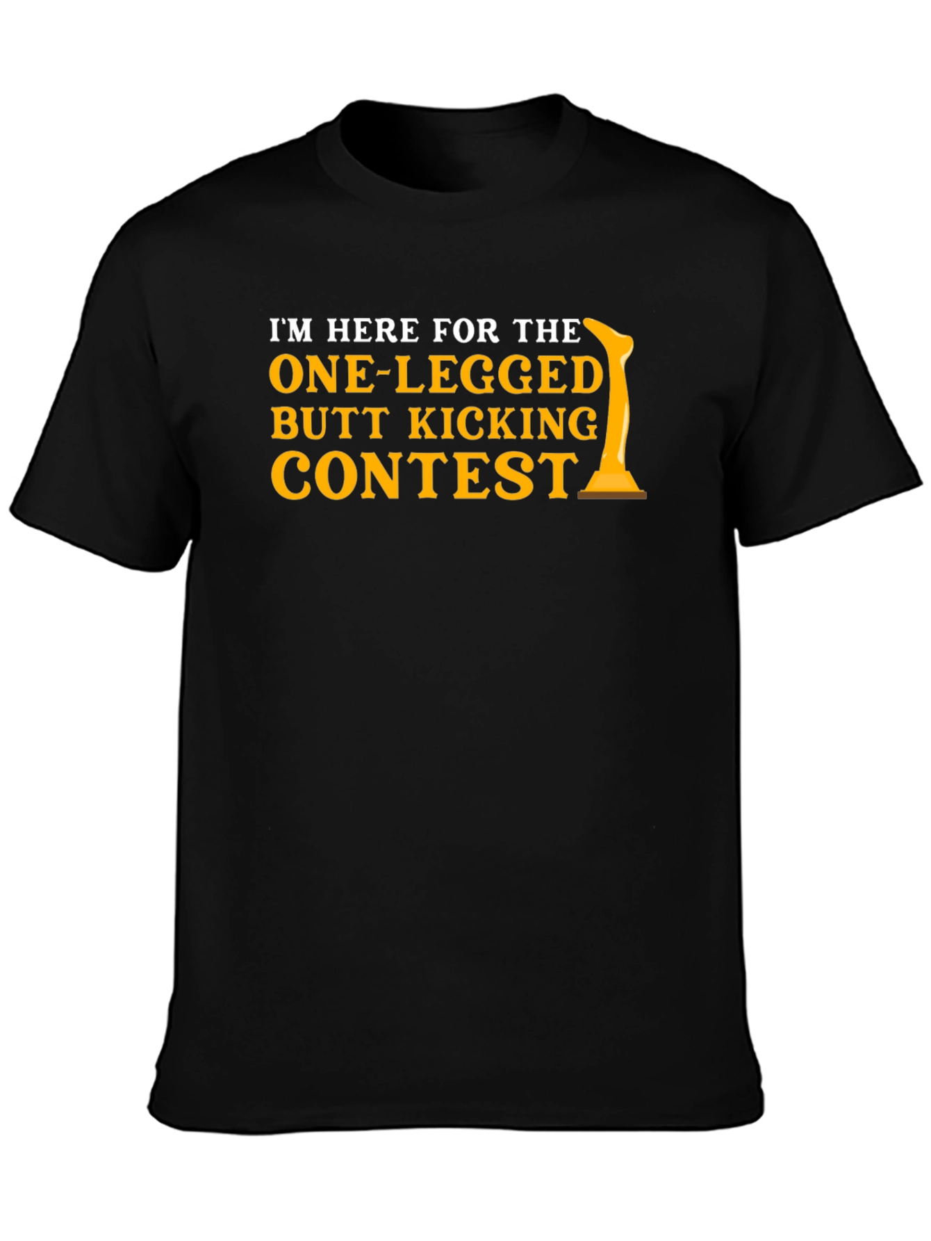 One-Legged Butt Kicking Contest T-Shirt