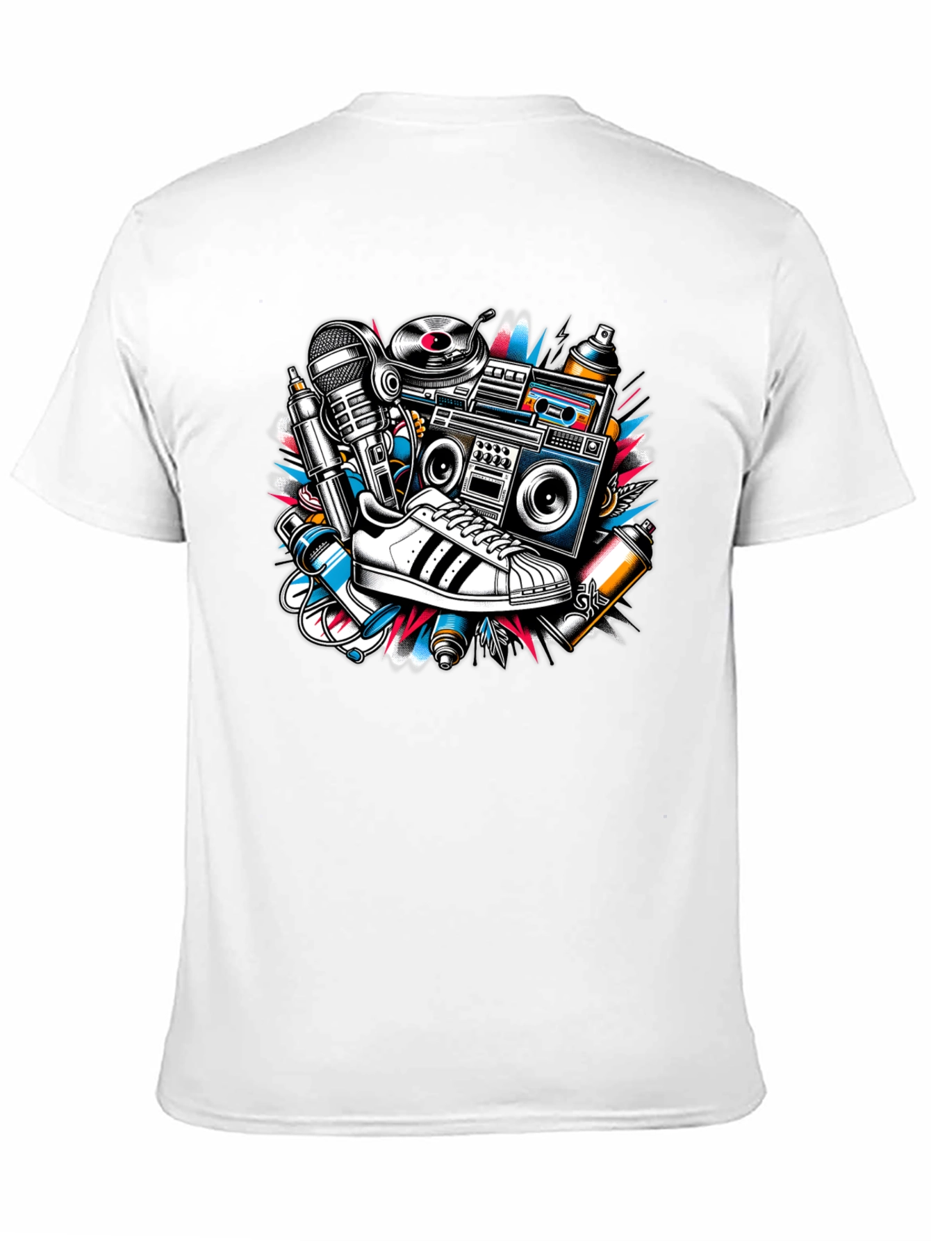 Retro Hip Hop Graphic Tee