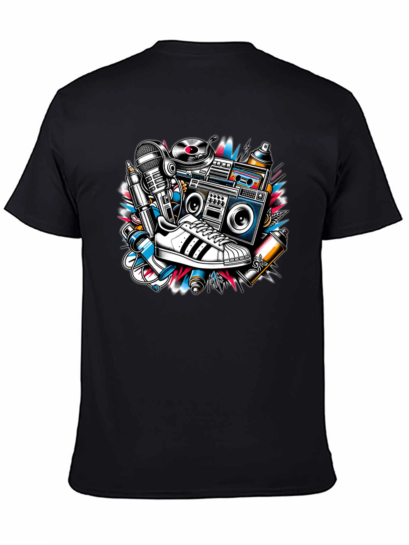 Retro Hip Hop Graphic Tee