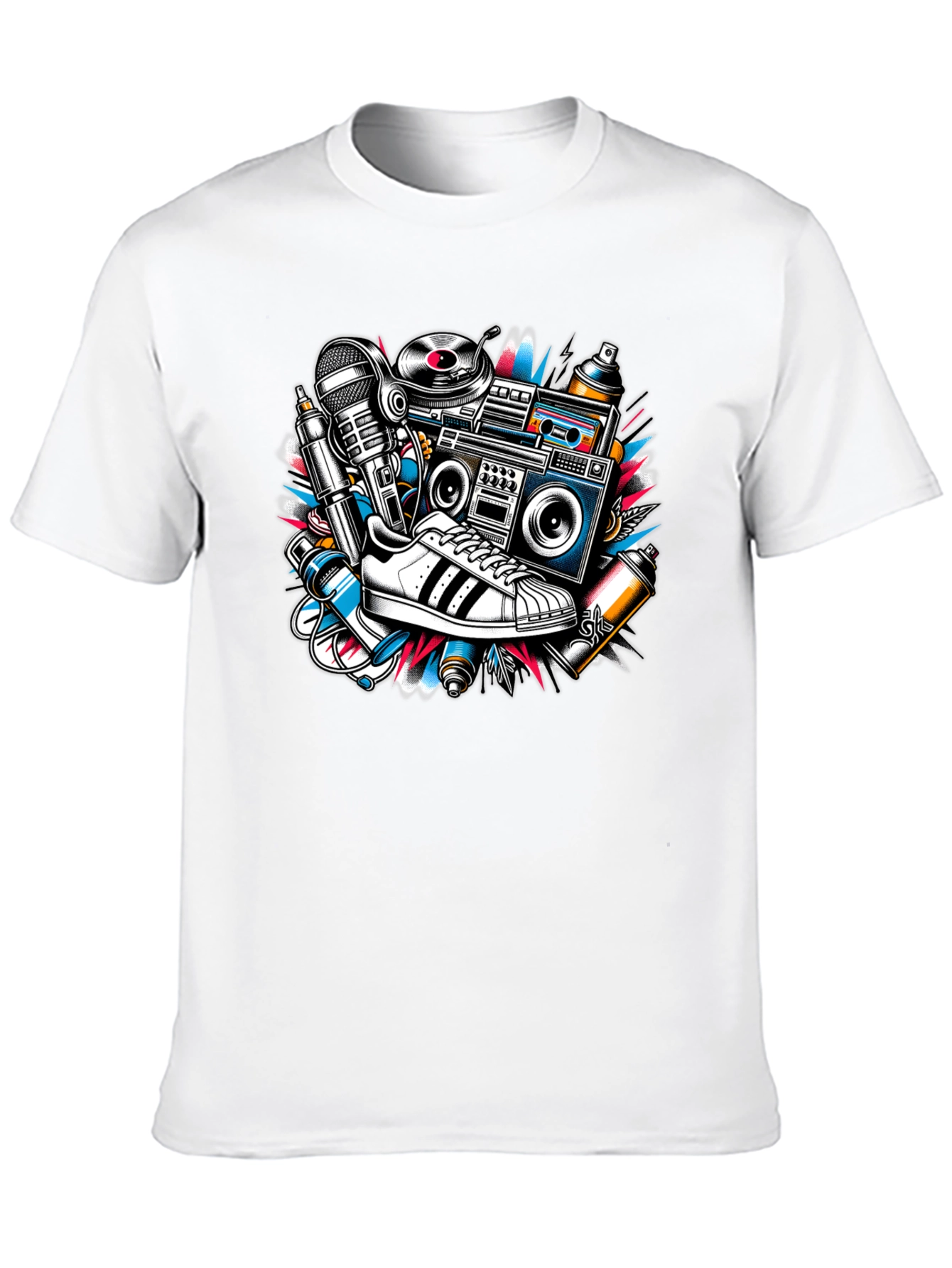 Retro Hip Hop Graphic Tee