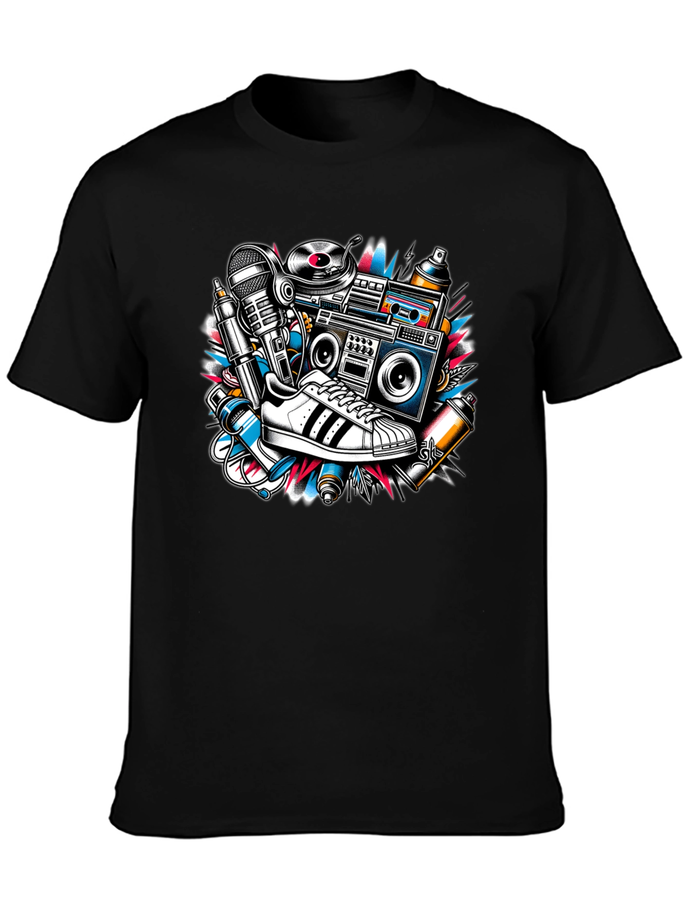 Retro Hip Hop Graphic Tee