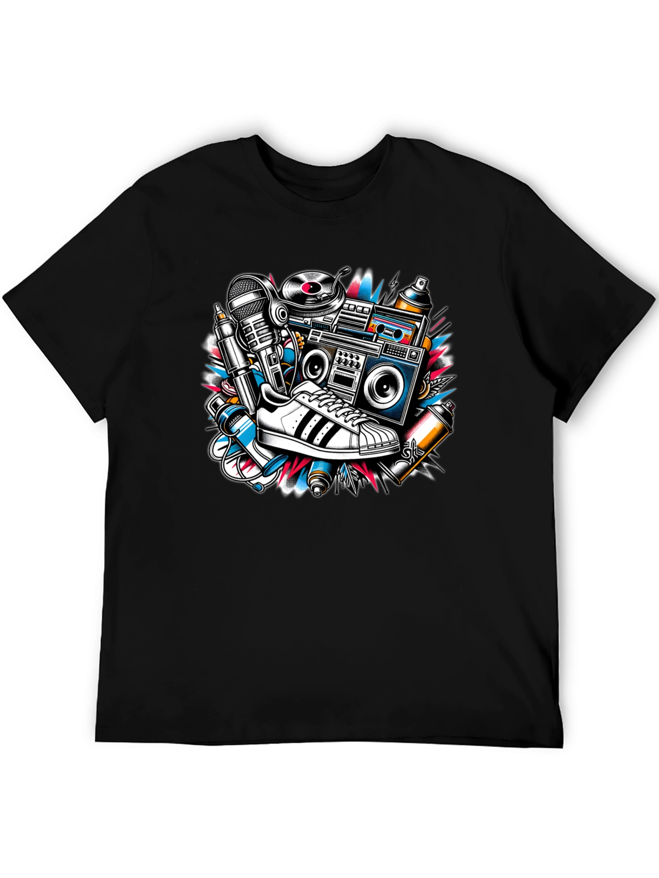 Retro Hip Hop Graphic Tee