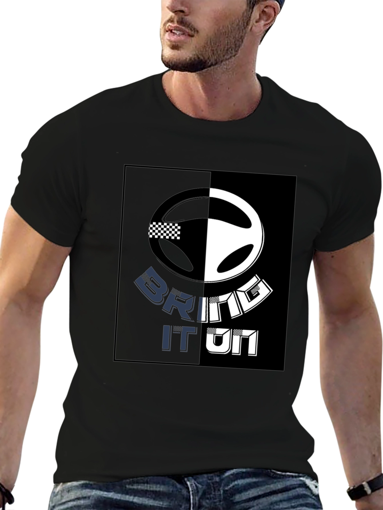 Bring It On T-Shirt - Racing Design