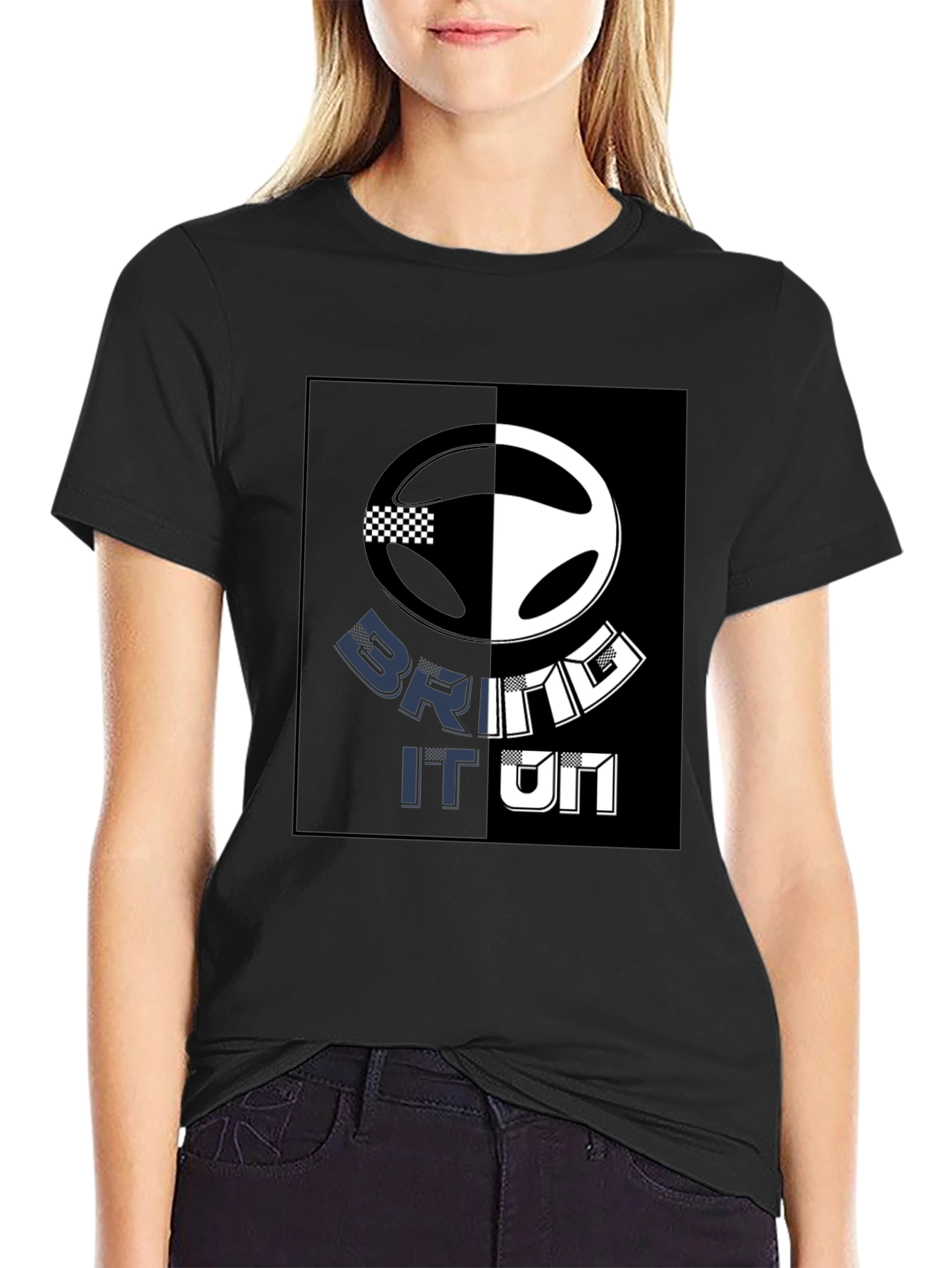 Bring It On T-Shirt - Racing Design
