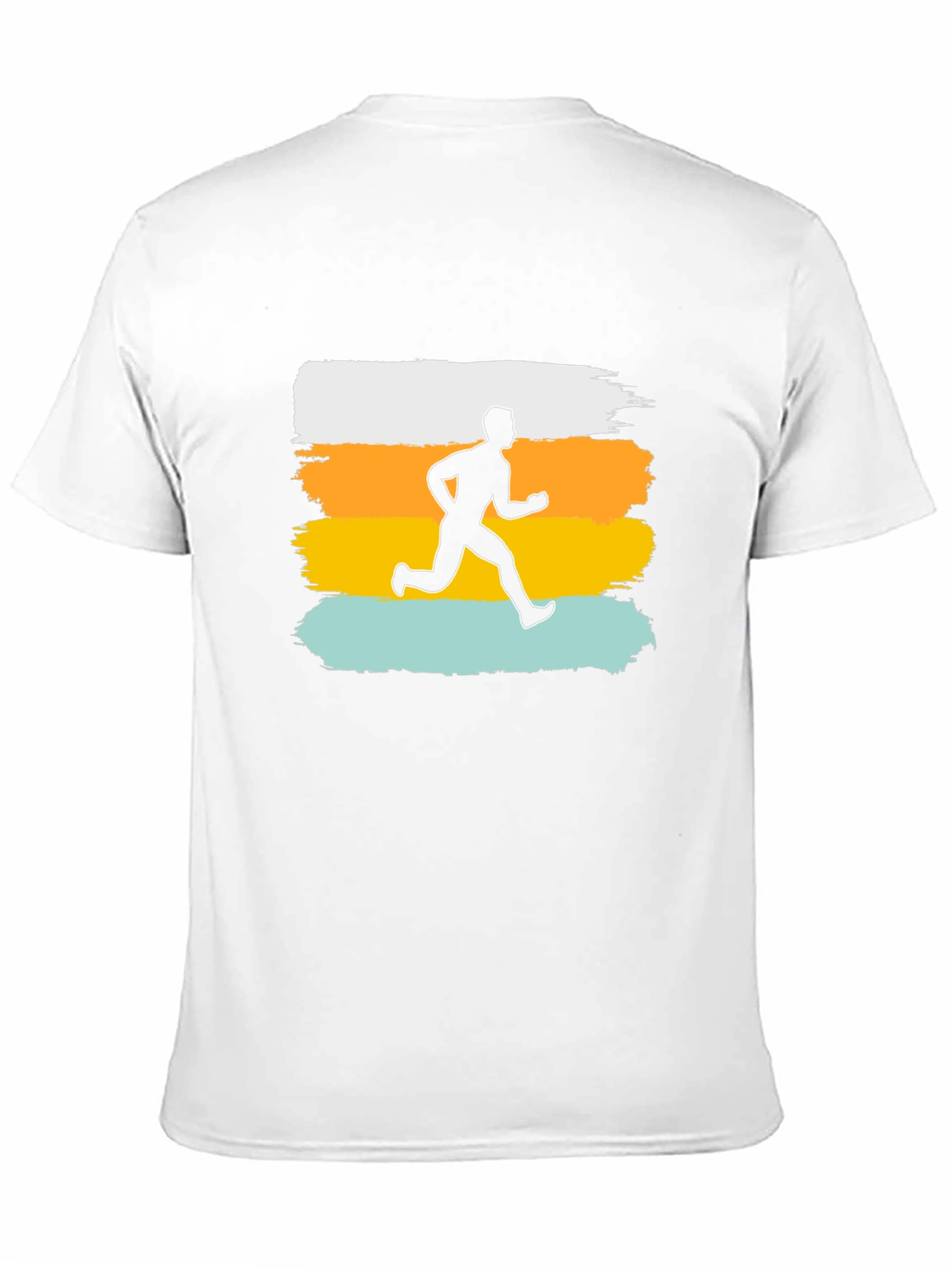 Retro Runner Graphic T-Shirt - Black