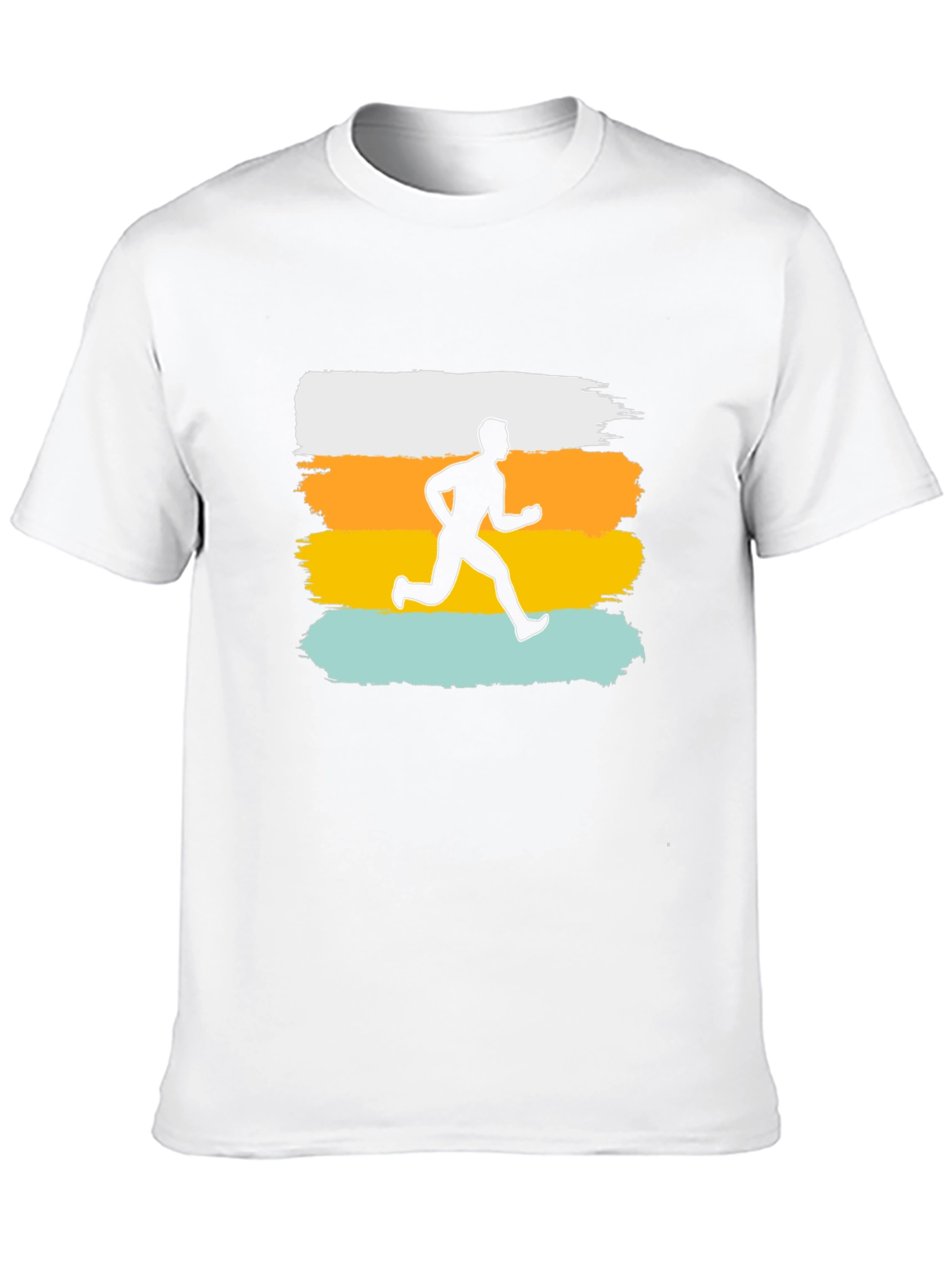 Retro Runner Graphic T-Shirt - Black