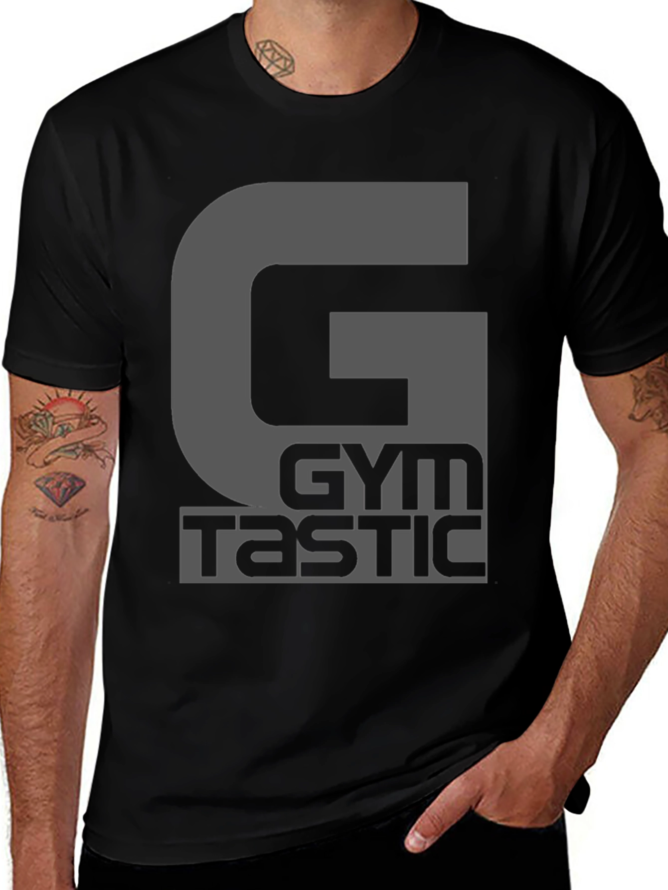Gymtastic Black T-Shirt