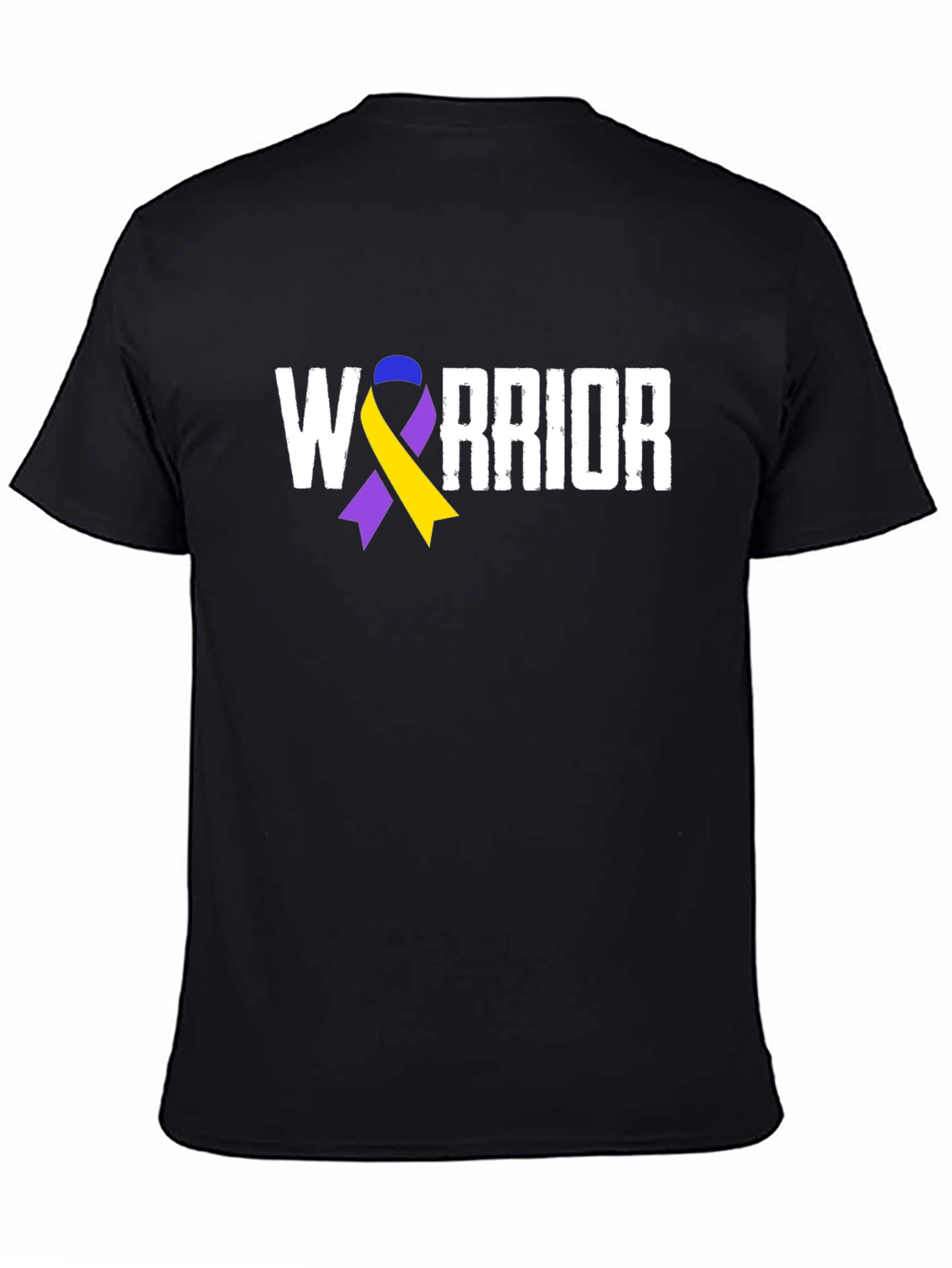 Warrior Ribbon Awareness Graphic Tee