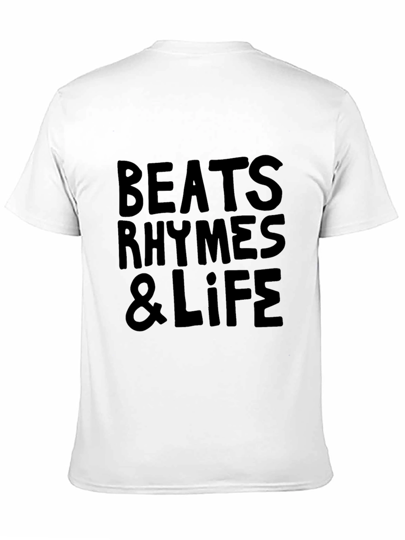 Beats Rhymes & Life Black Graphic Tee