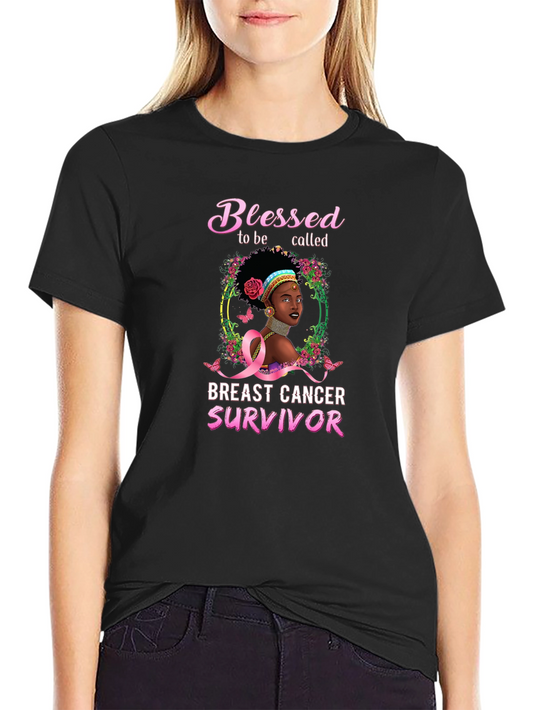 Breast Cancer Survivor Blessed T-Shirt