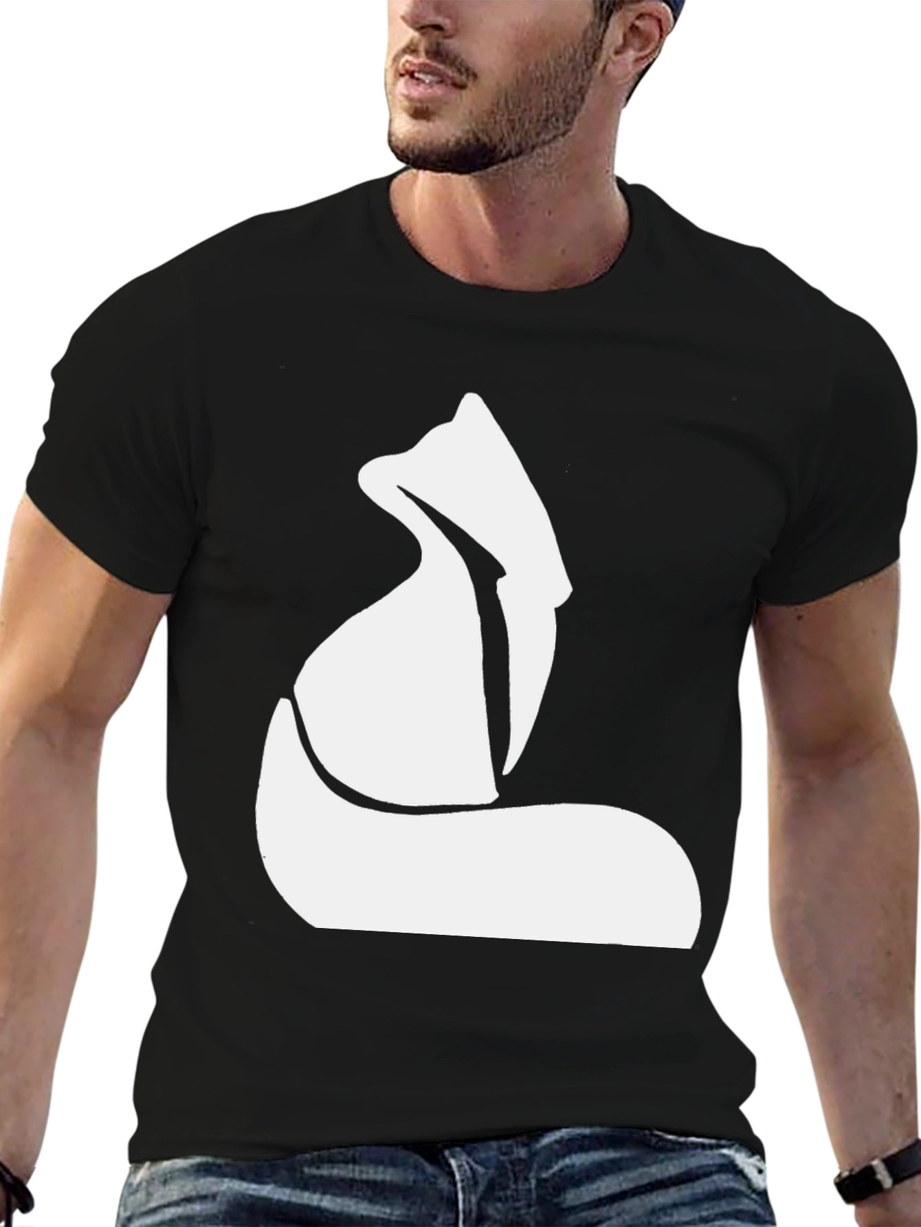 Fox Silhouette T-Shirt - Stylish & Unique Tee