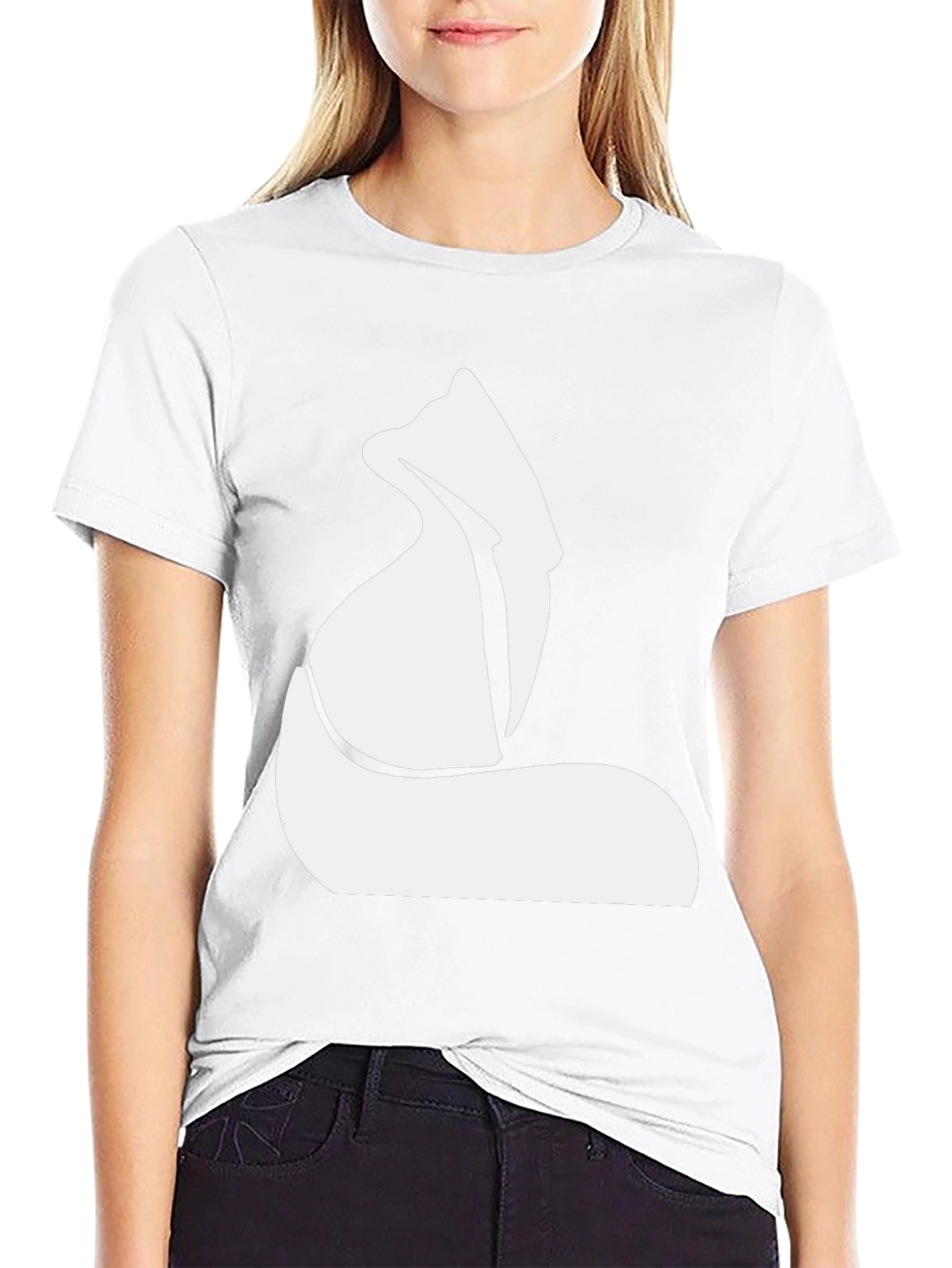 Fox Silhouette T-Shirt - Stylish & Unique Tee