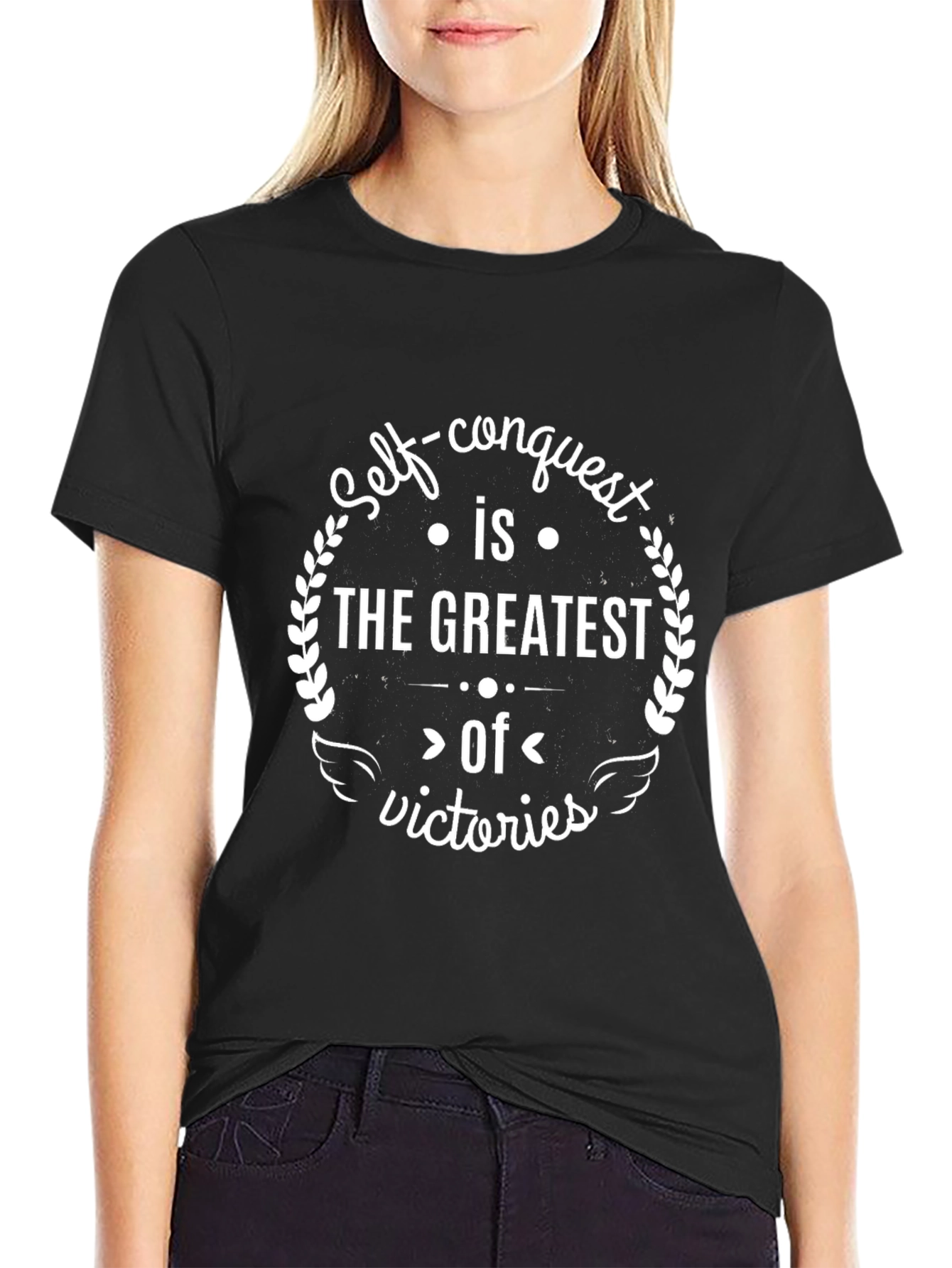 Self-Conquest Greatest Victory Graphic Tee
