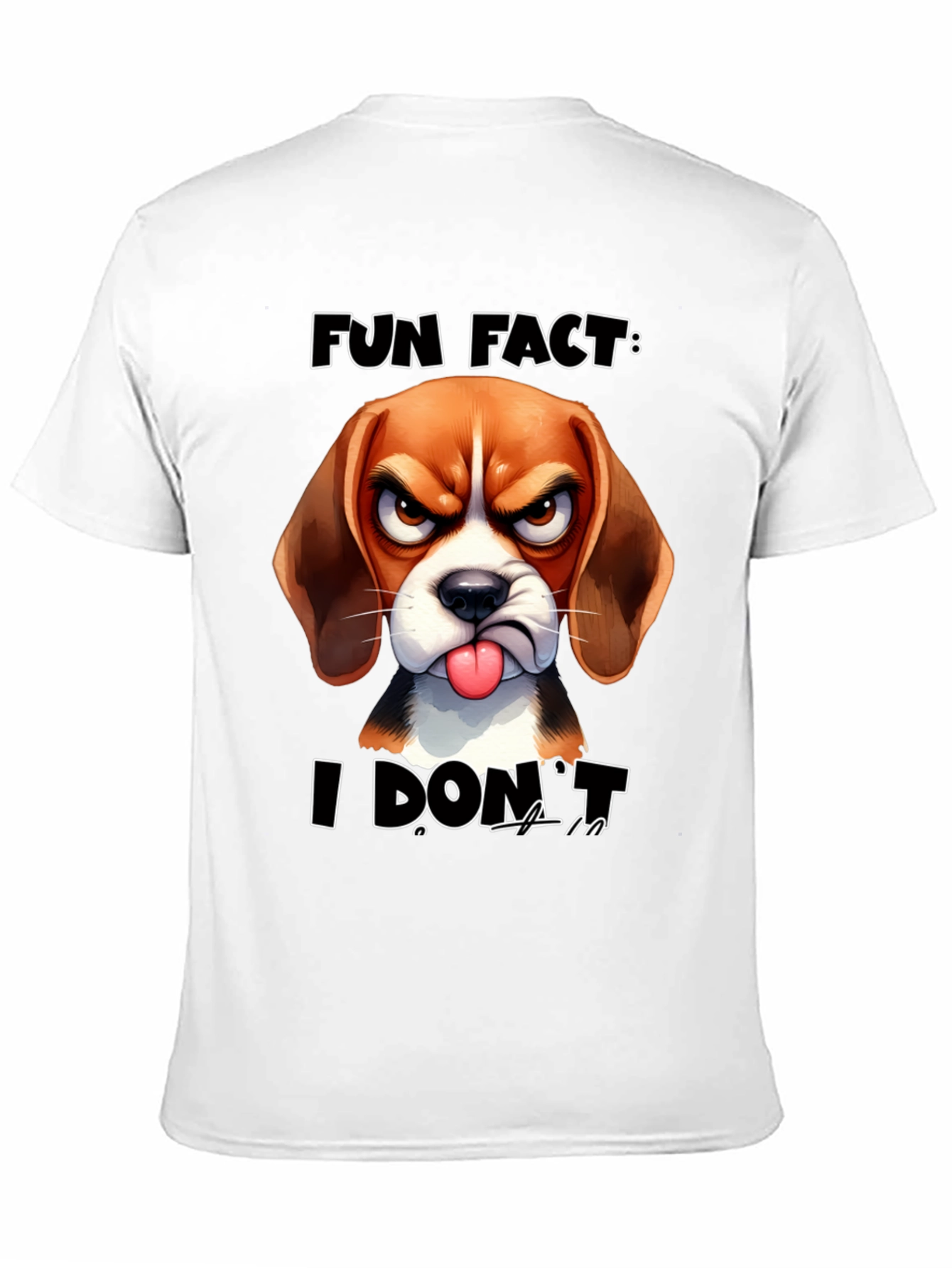 Fun Fact: Angry Dog Graphic Tee - Unisex