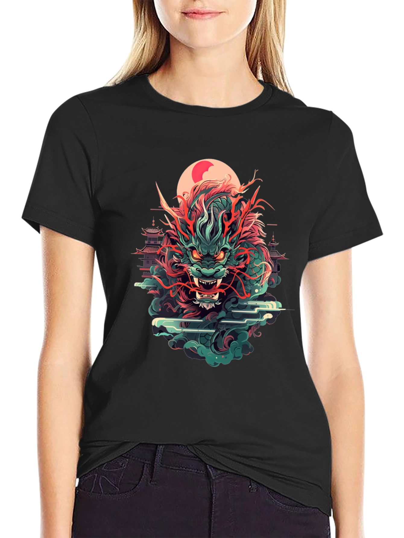 Dragon Graphic Tee - Bold & Unique Design