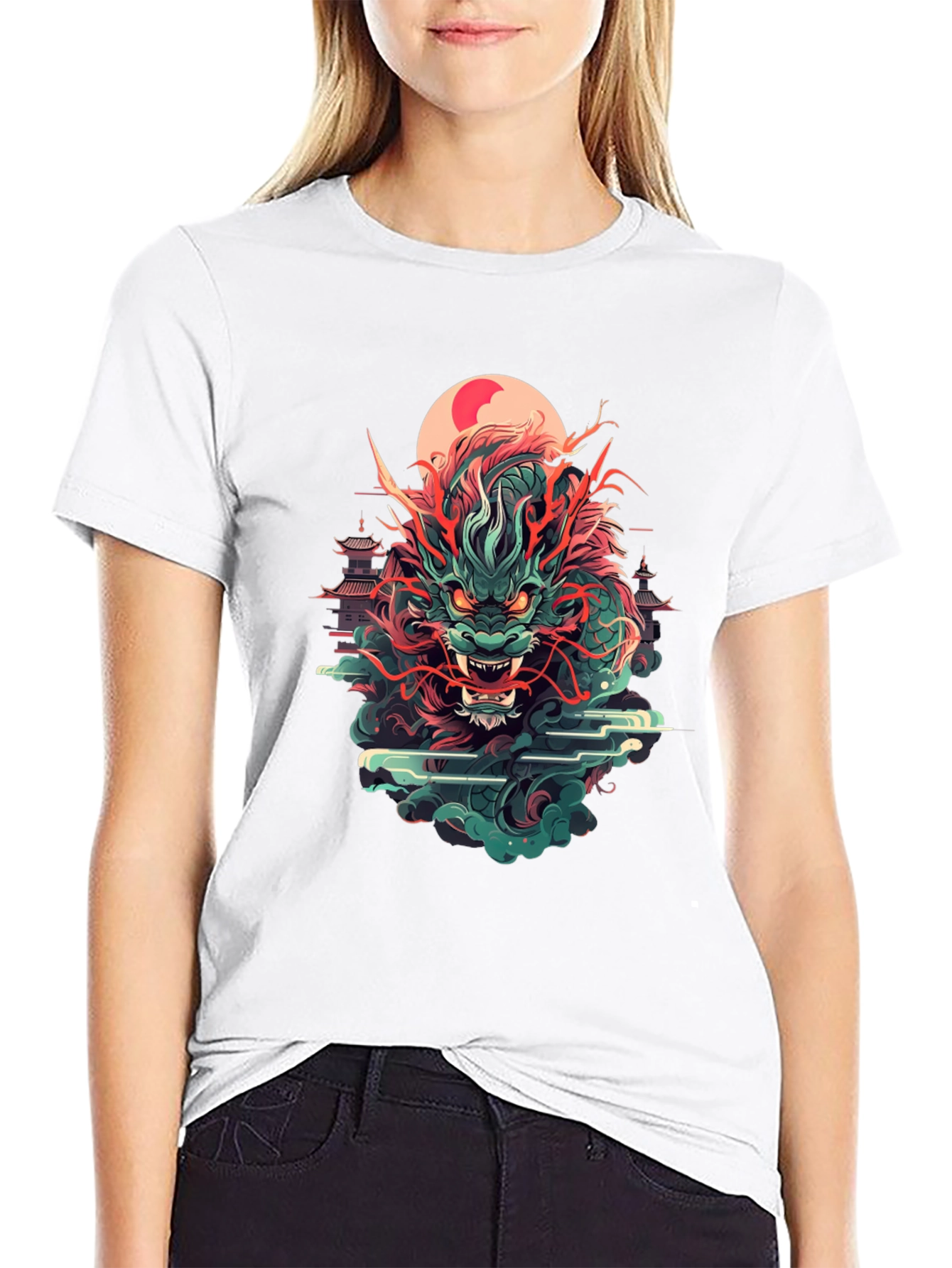 Dragon Graphic Tee - Bold & Unique Design
