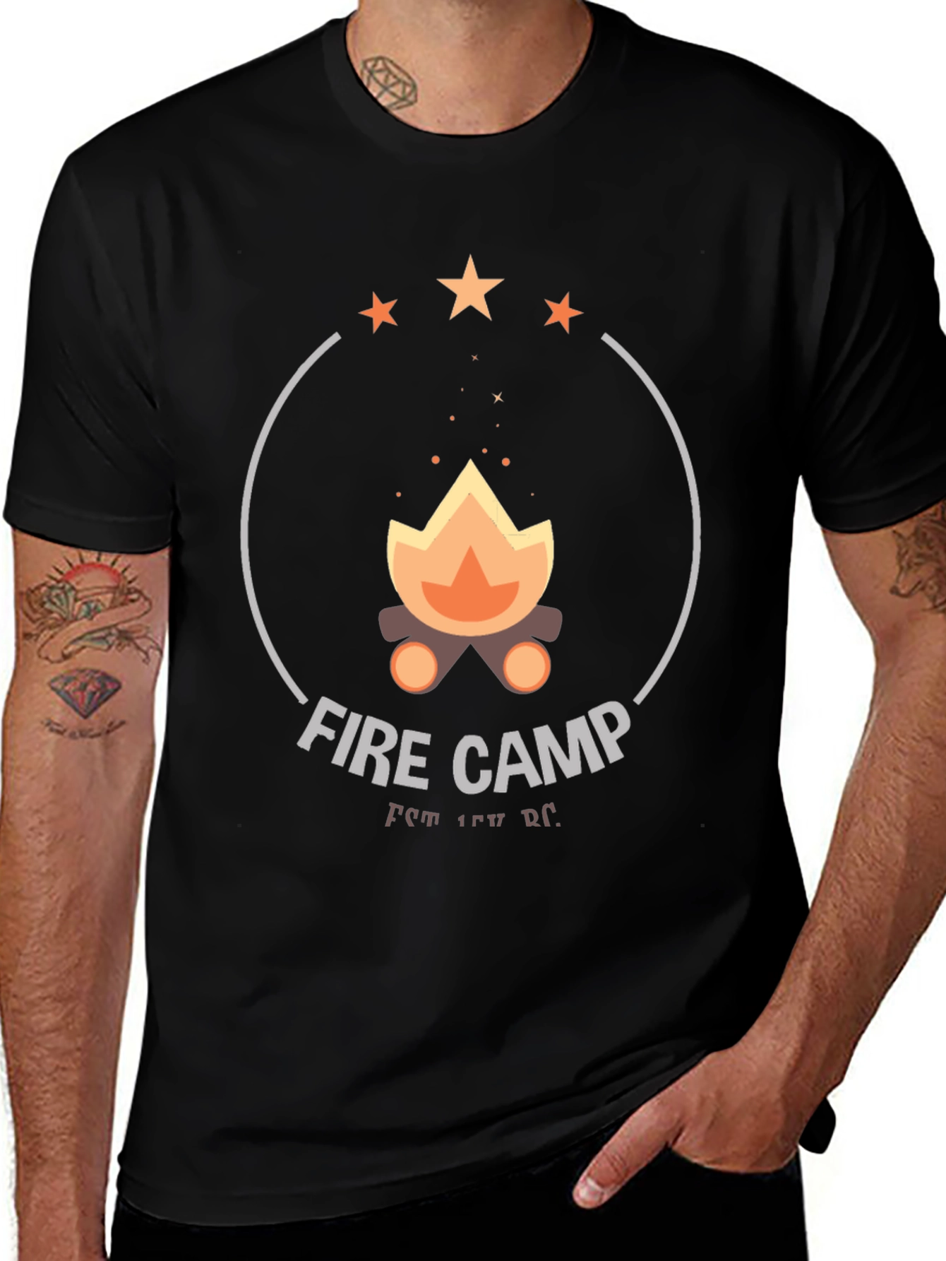 Fire Camp Graphic T-Shirt