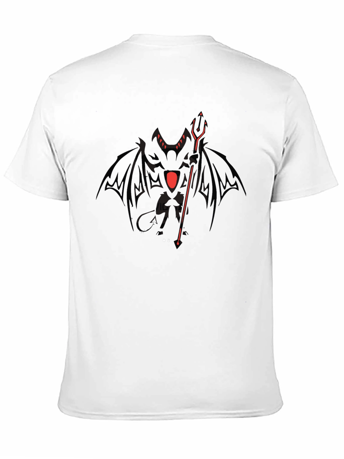 Dark Demon Graphic Tee - Mens Black T-Shirt