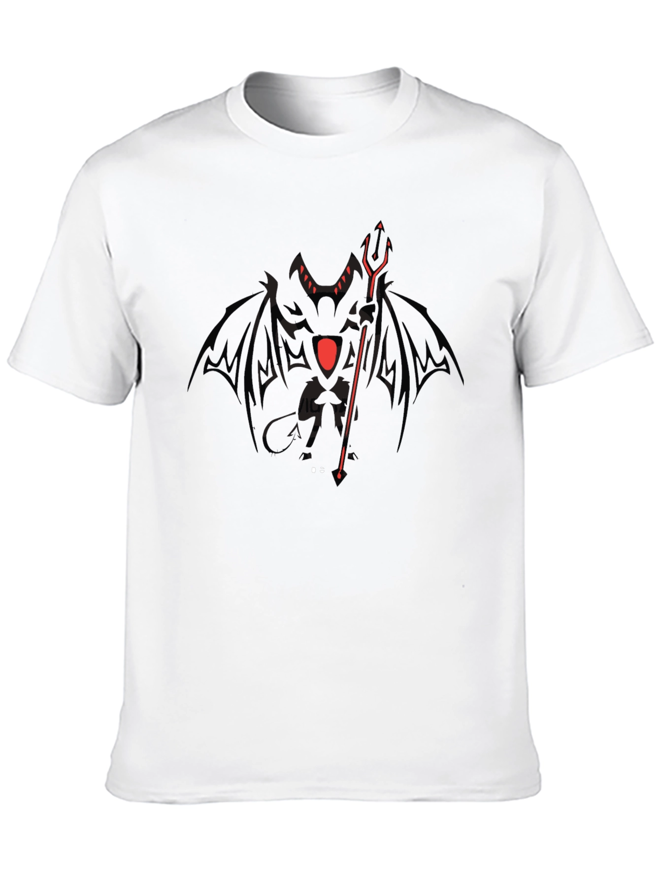 Dark Demon Graphic Tee - Mens Black T-Shirt