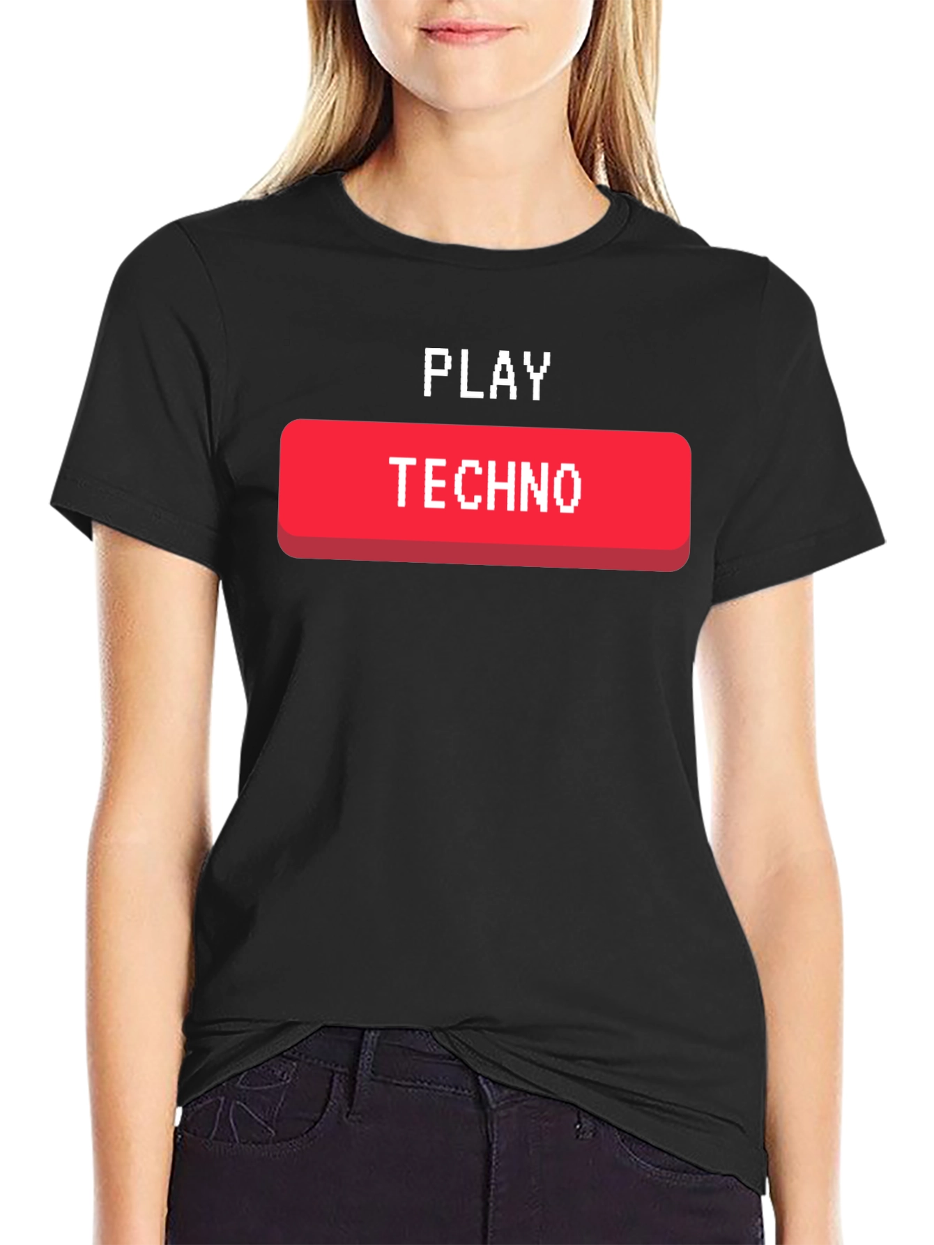 Play Techno T-Shirt - Music Lover Tee