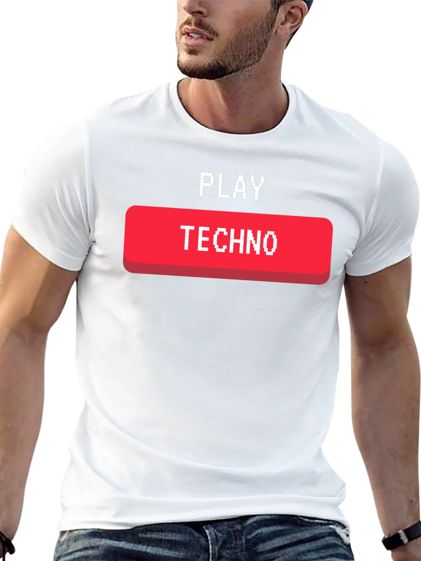 Play Techno T-Shirt - Music Lover Tee