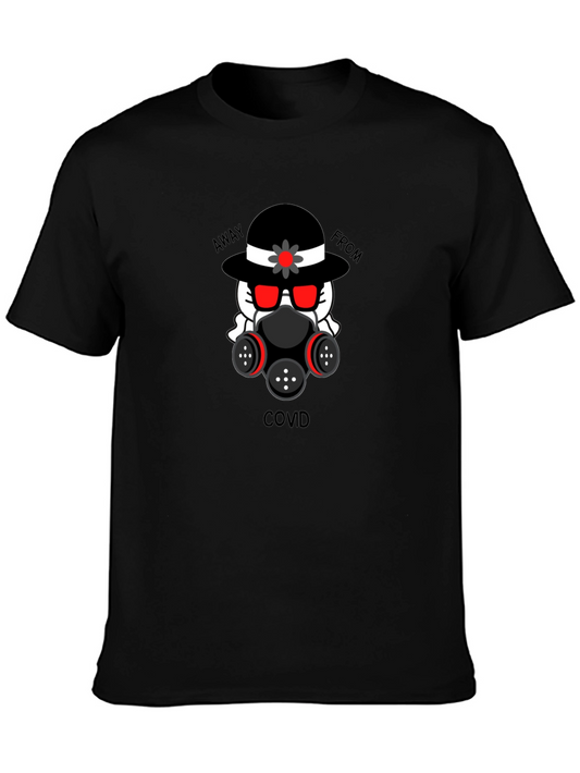 Away From Covid T-Shirt: Stylish Mask Design