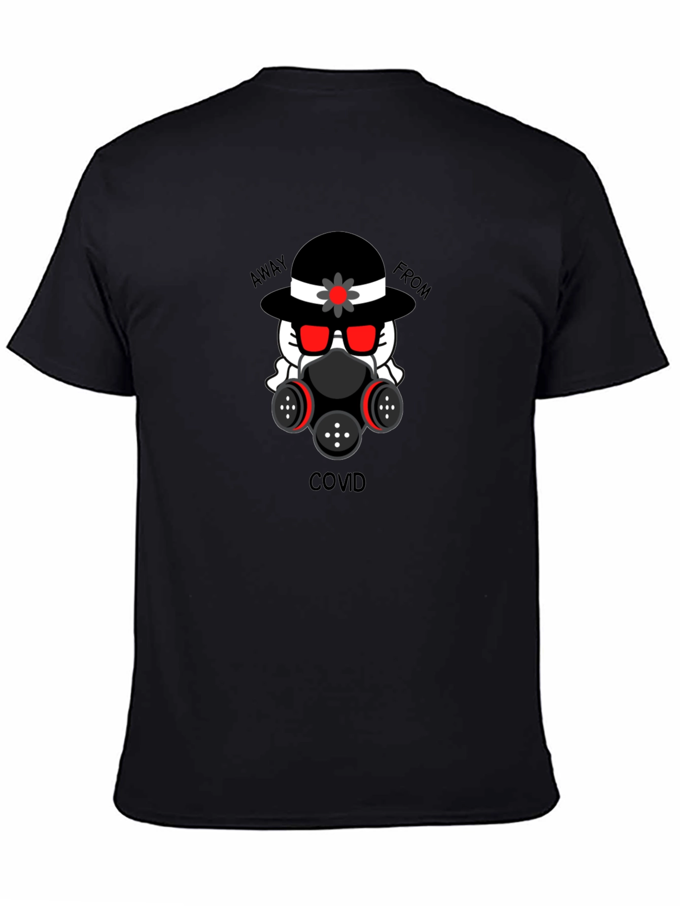 Away From Covid T-Shirt: Stylish Mask Design