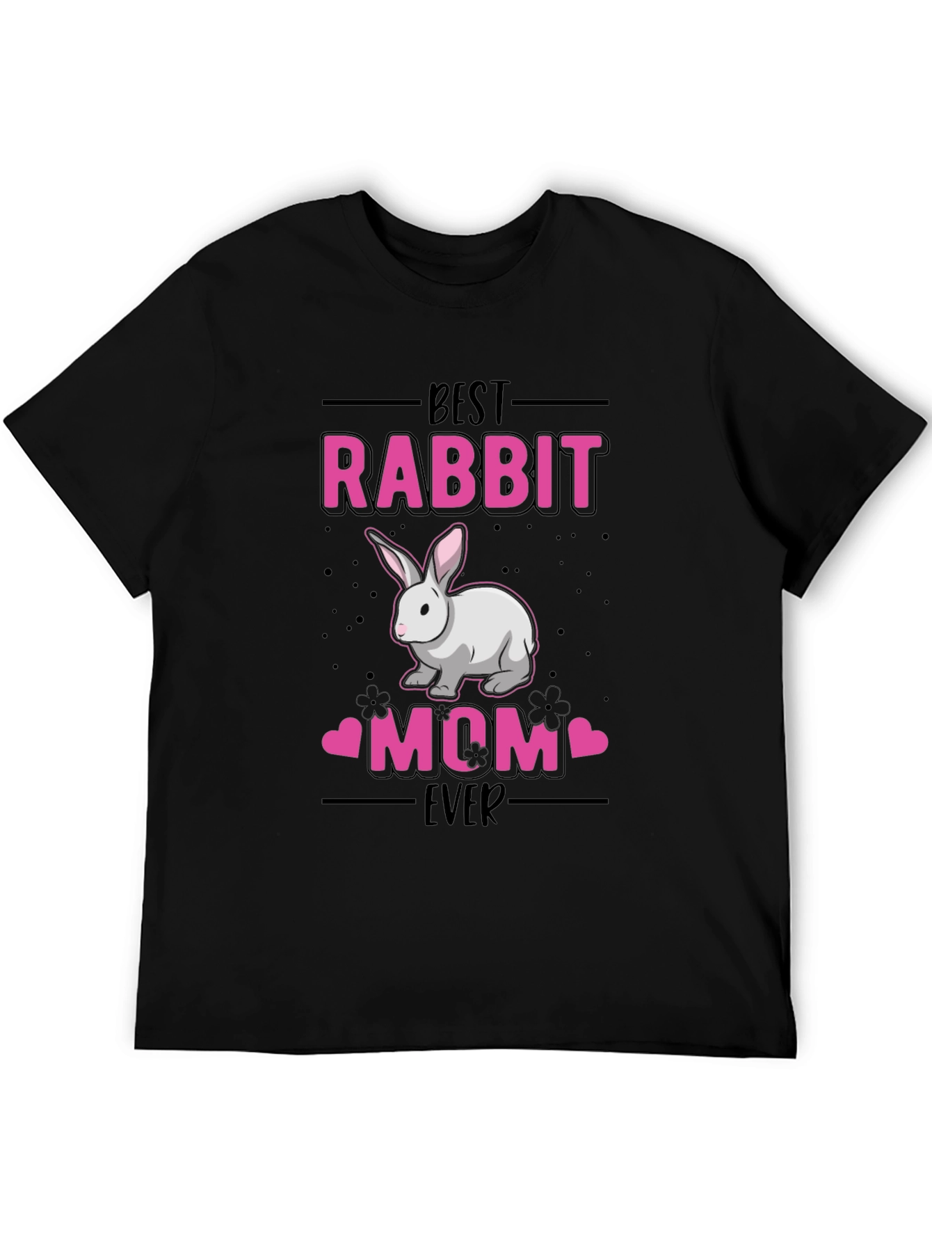 Best Rabbit Mom Ever Graphic T-Shirt