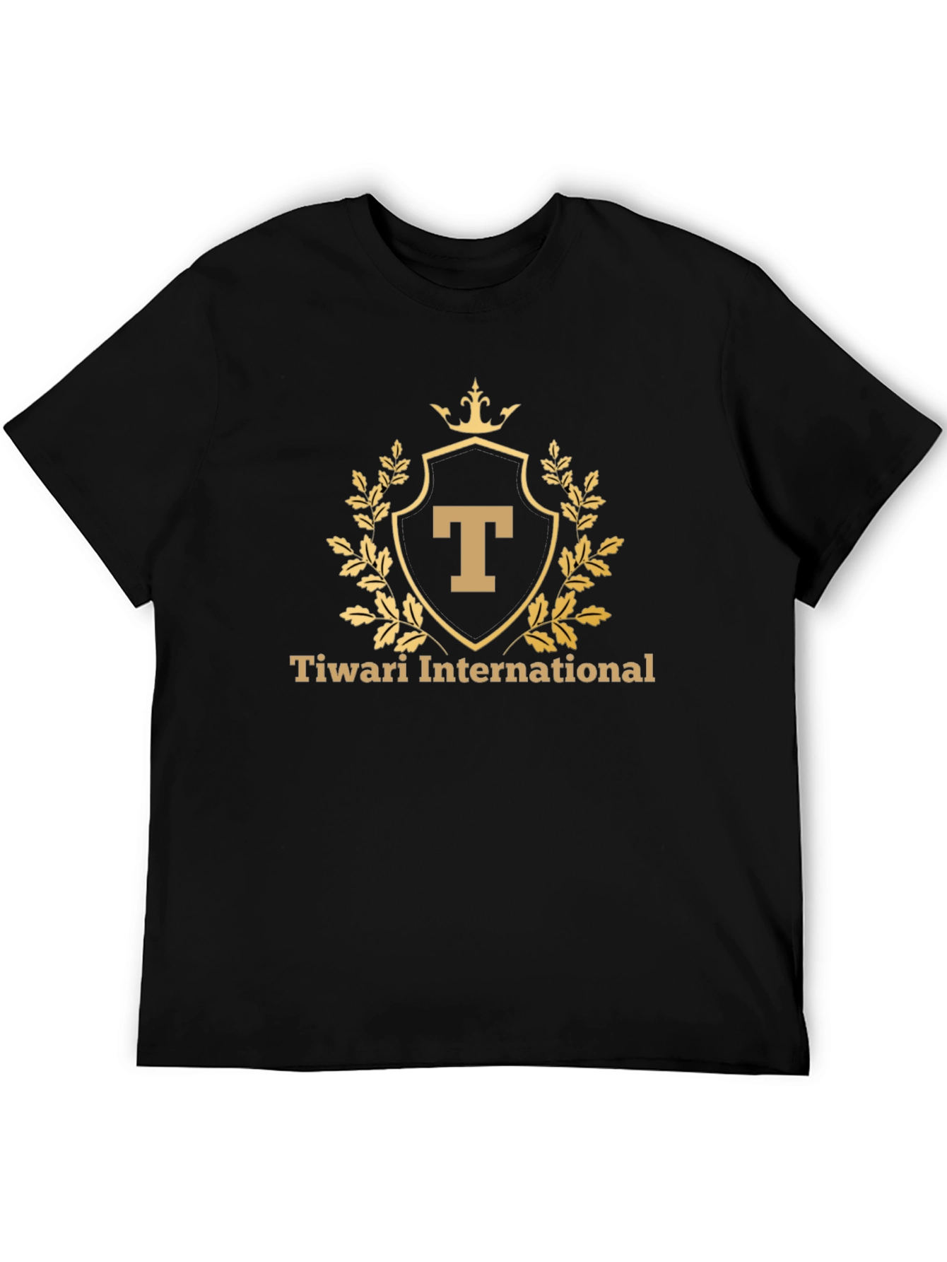 Tiwari International Graphic Tee - Black
