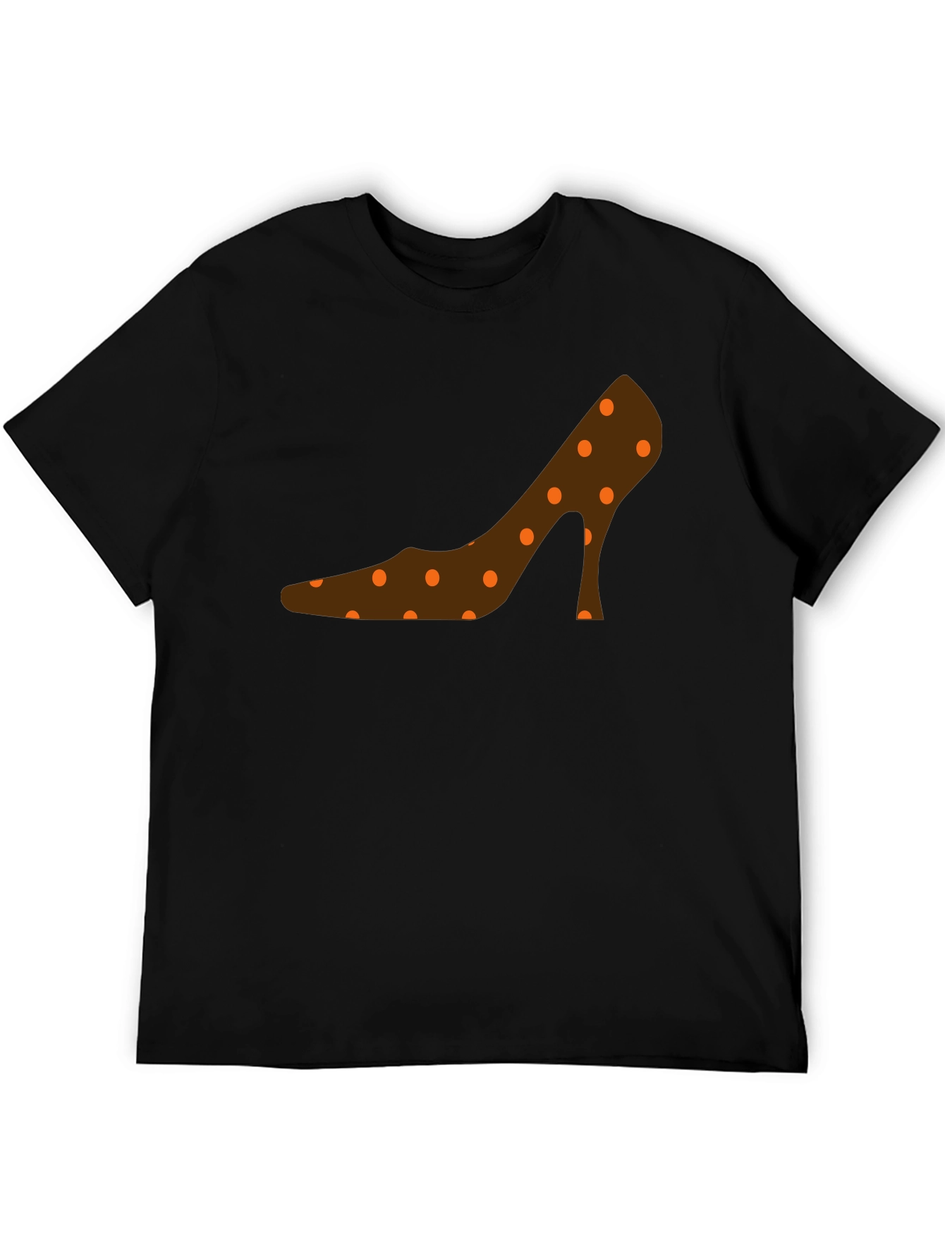 Polka Dot Shoe Graphic T-Shirt
