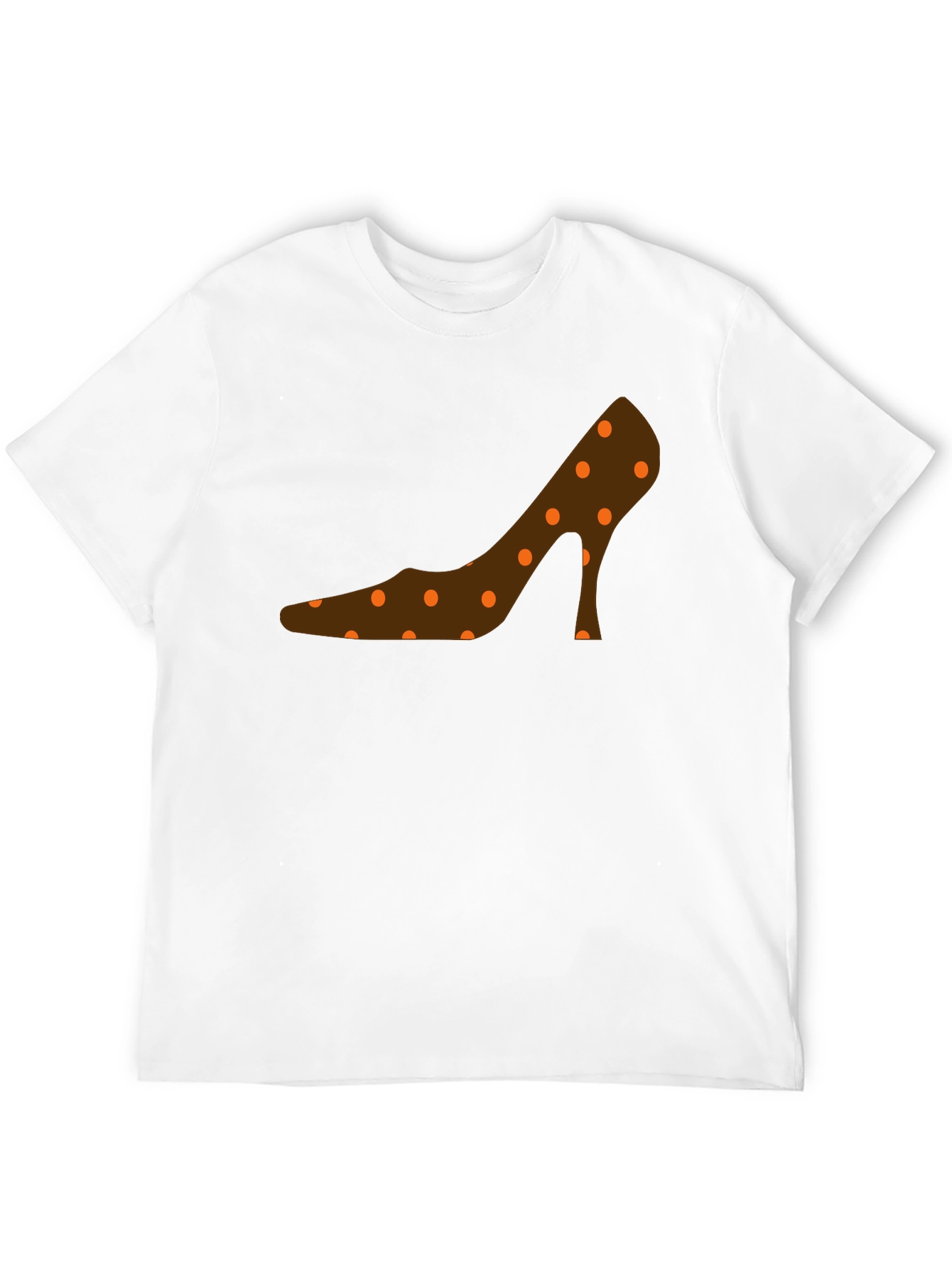 Polka Dot Shoe Graphic T-Shirt