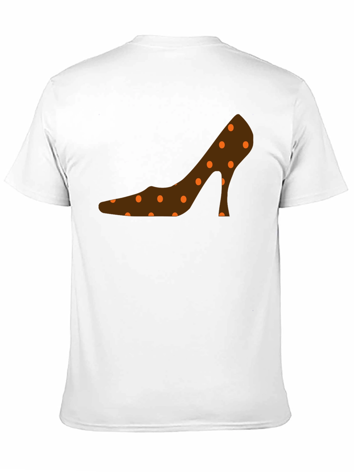Polka Dot Shoe Graphic T-Shirt