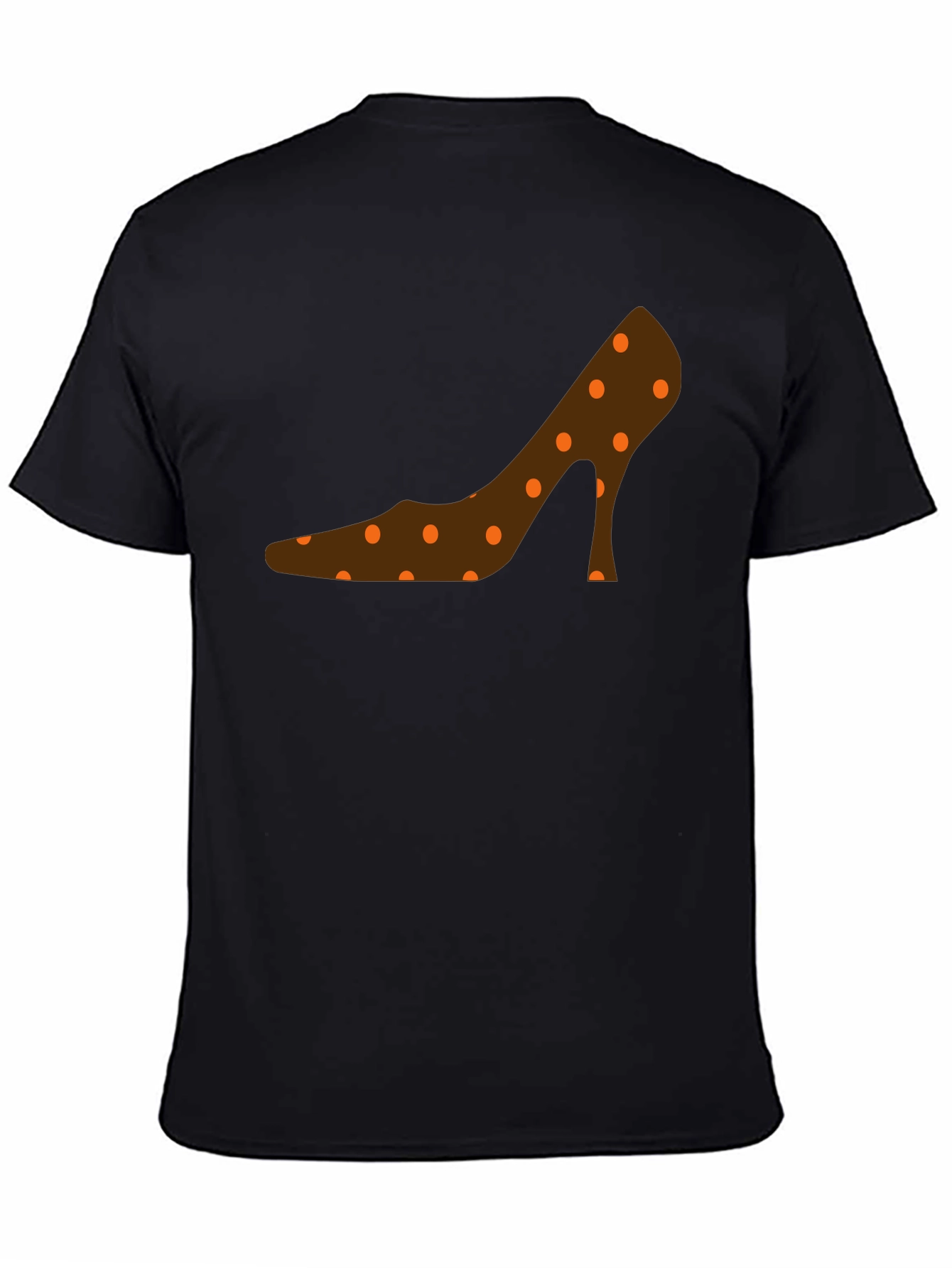 Polka Dot Shoe Graphic T-Shirt