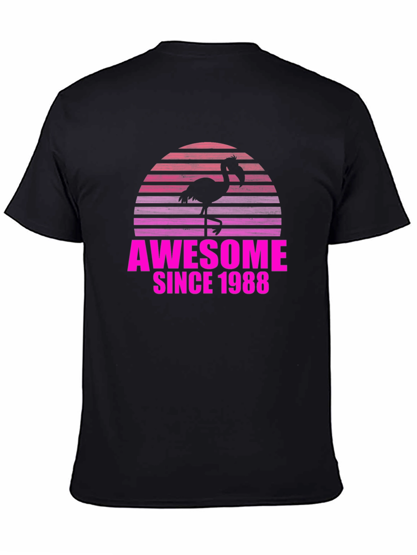 Awesome Since 1988 Flamingo T-Shirt
